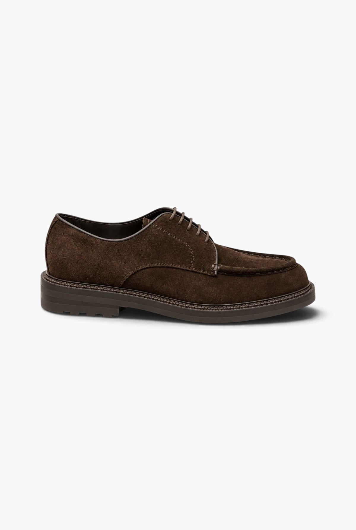 Scarpe Derby Suede Testa di Moro BARRETT