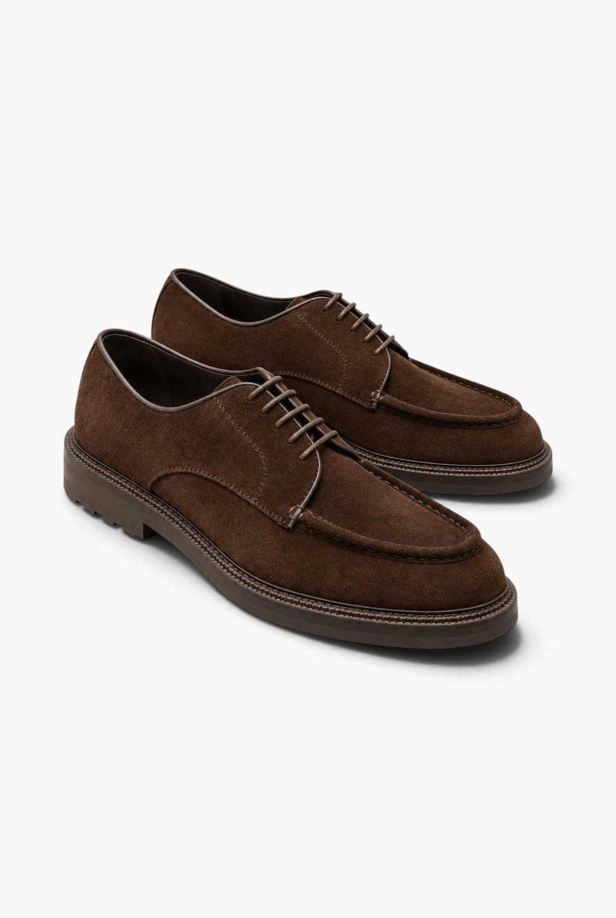 Scarpe Derby Suede Testa di Moro BARRETT