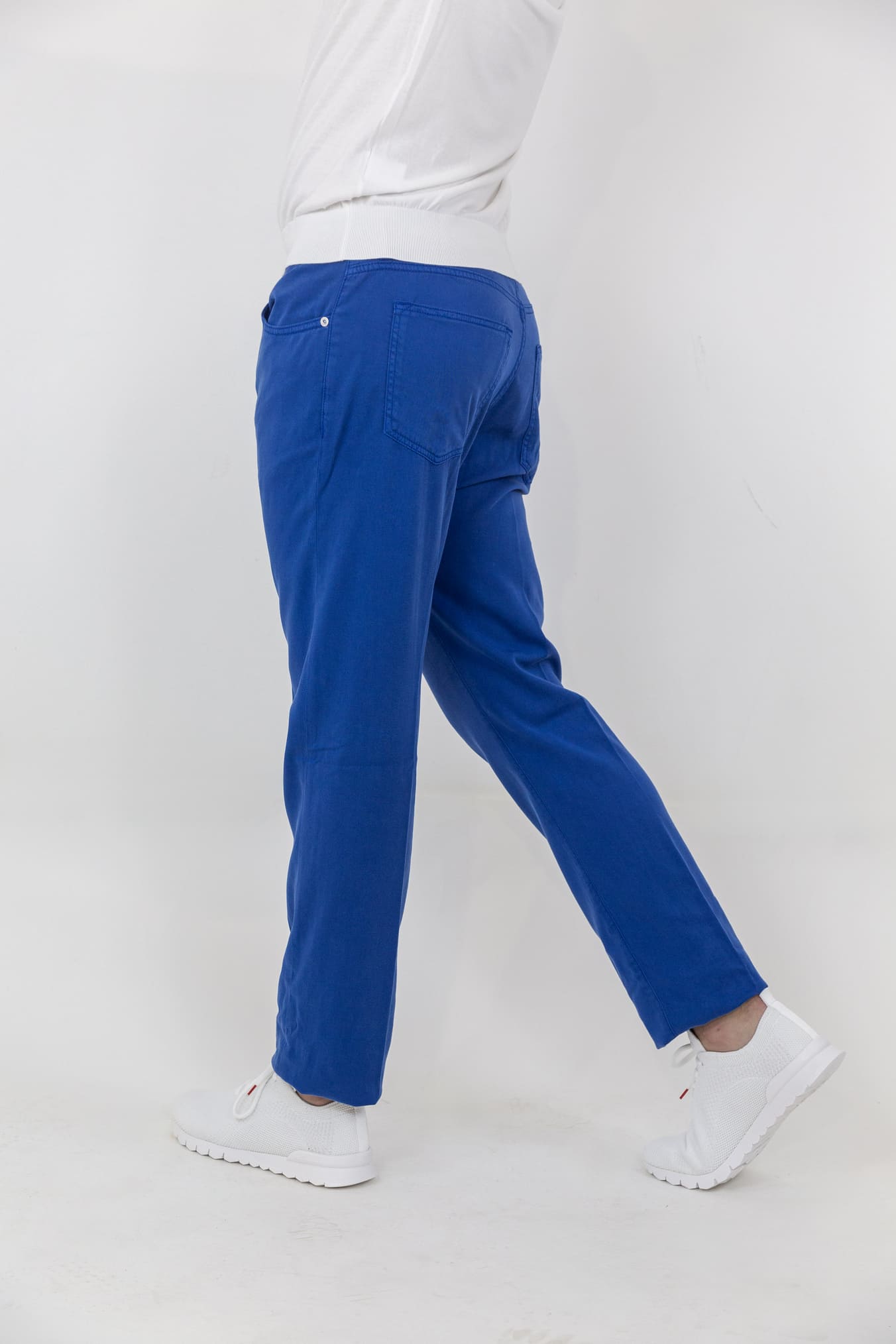 KITON Bluette 5-Pocket Lyocell Trousers