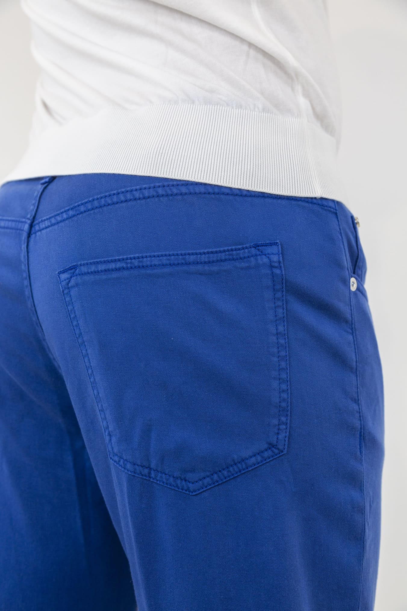 KITON Bluette 5-Pocket Lyocell Trousers