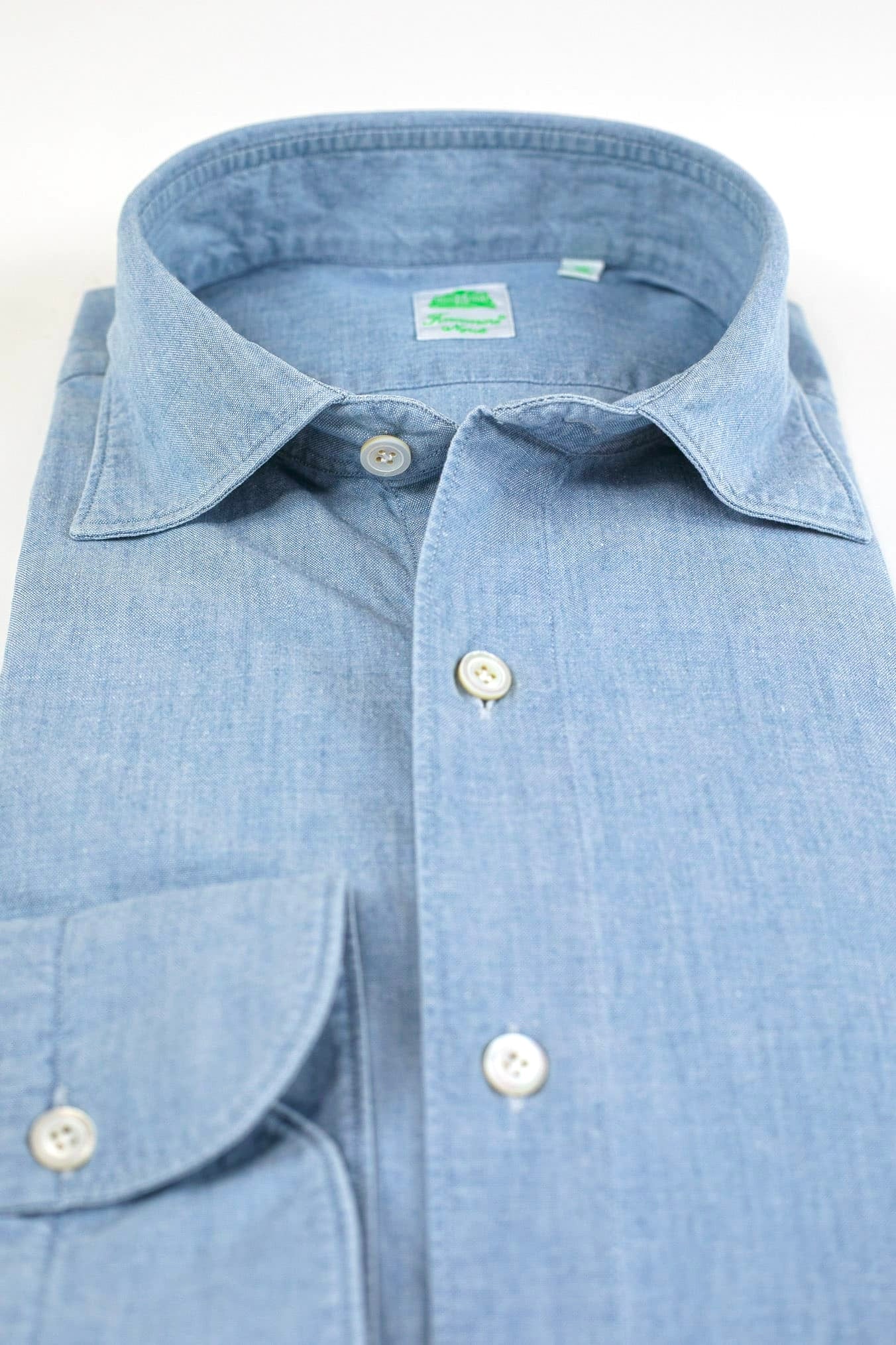 Camicia "Tokyo" Slim Denim Chambray