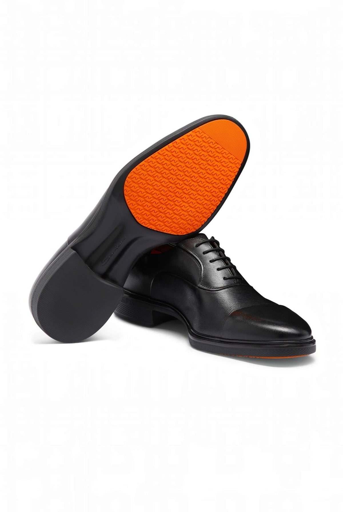 Scarpe Oxford Ultralight "Easy" Nere SANTONI