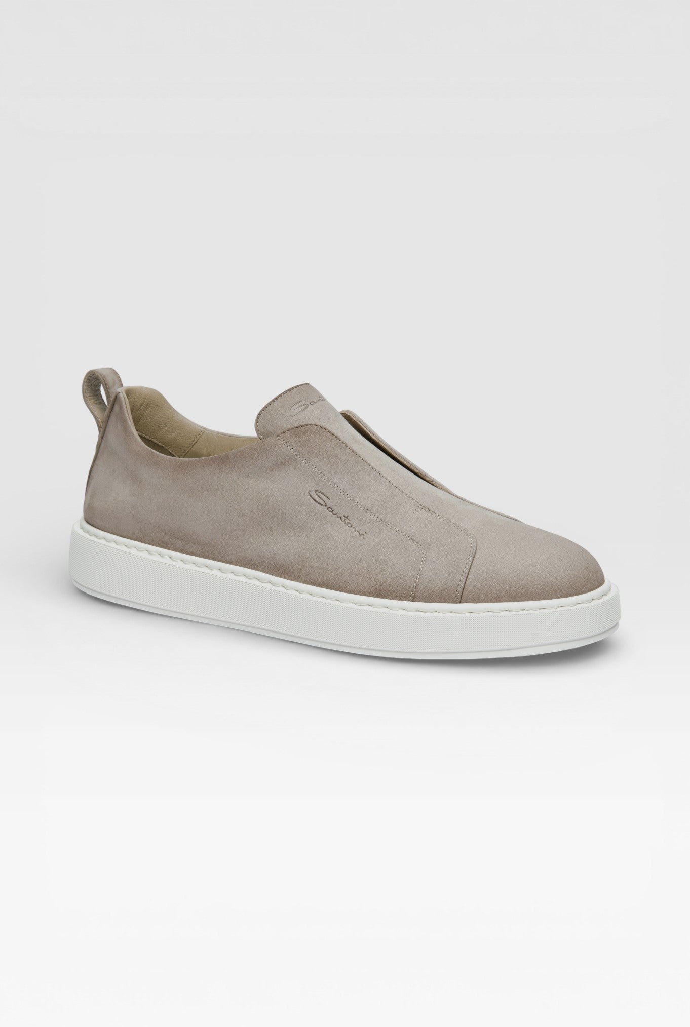 Sneaker Slip-on Nabuk Tortora
