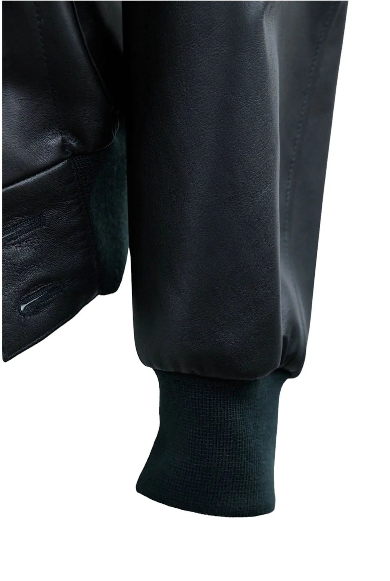 Giubbino Sfoderato Nero in Pelle - Guarino Store