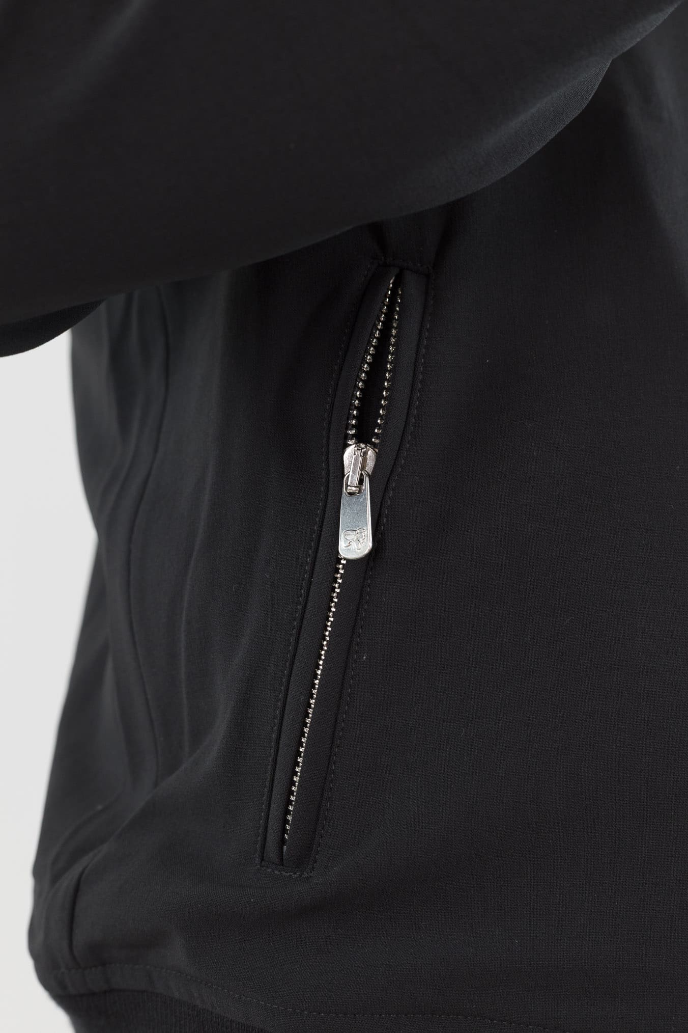 PESCAROLO Giubbino "Icon" Jersey Lana Nero