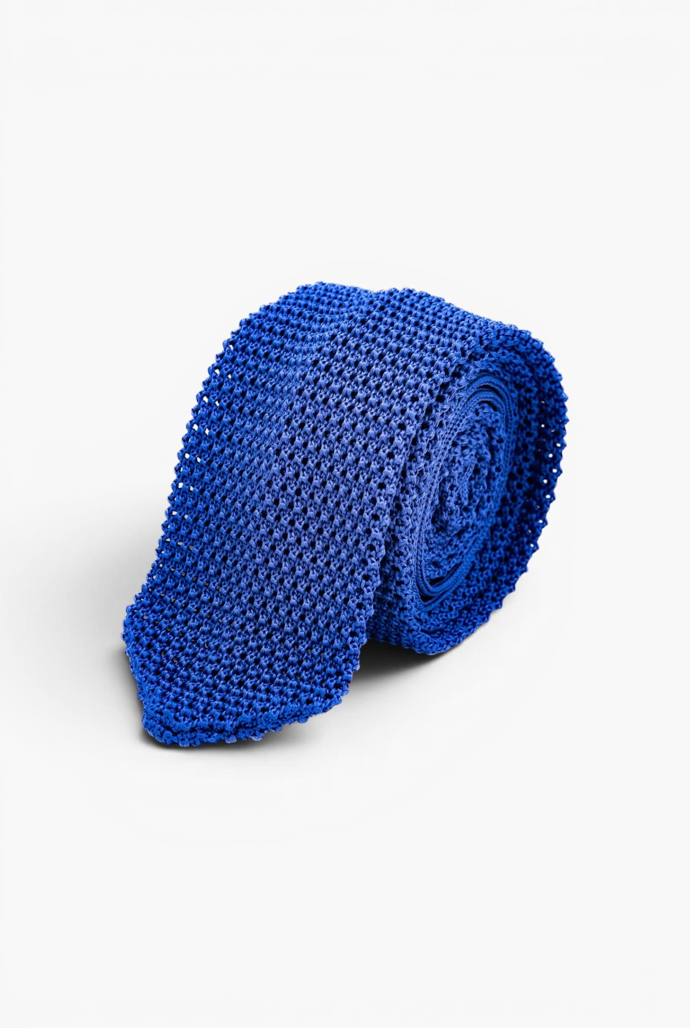GUARINO Cravatta in Maglia Blu Royal