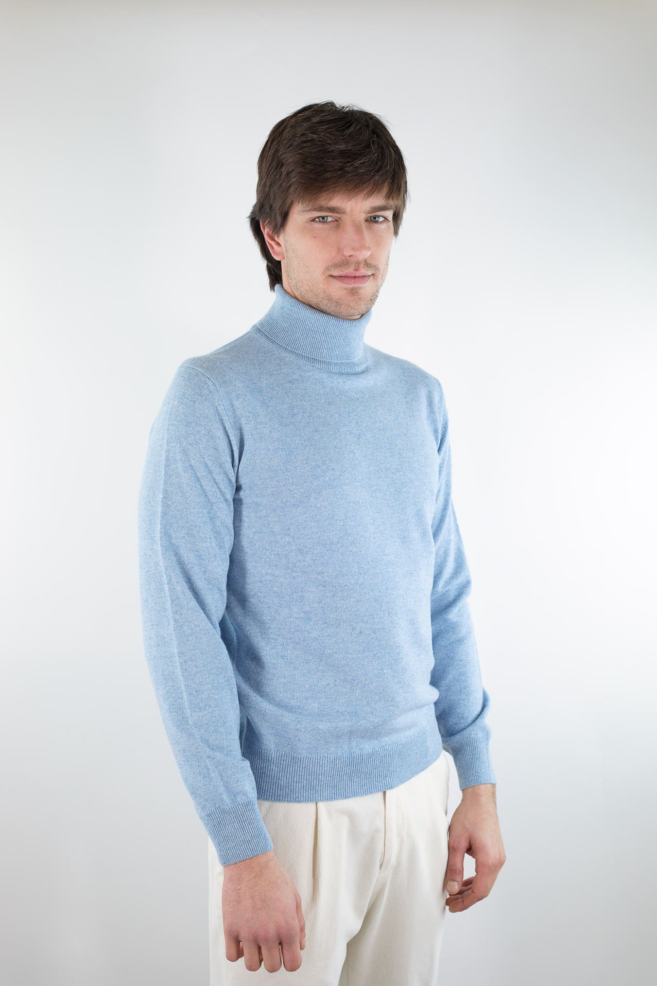 GUARINO Dolcevita Lana Cashmere Celeste