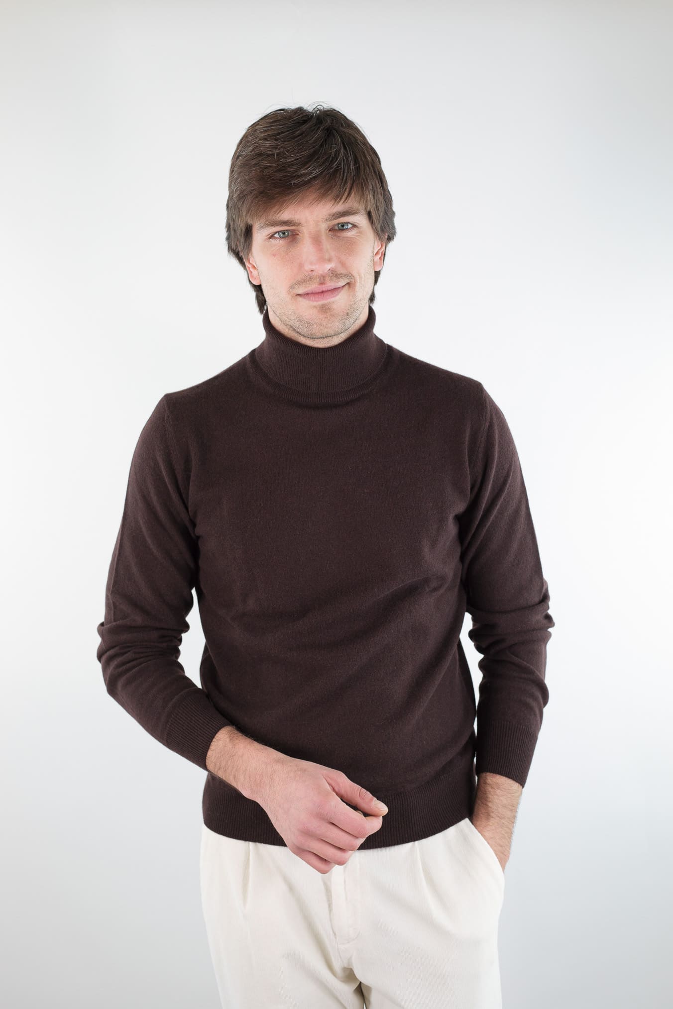 GUARINO Dolcevita Lana Cashmere Testa Moro