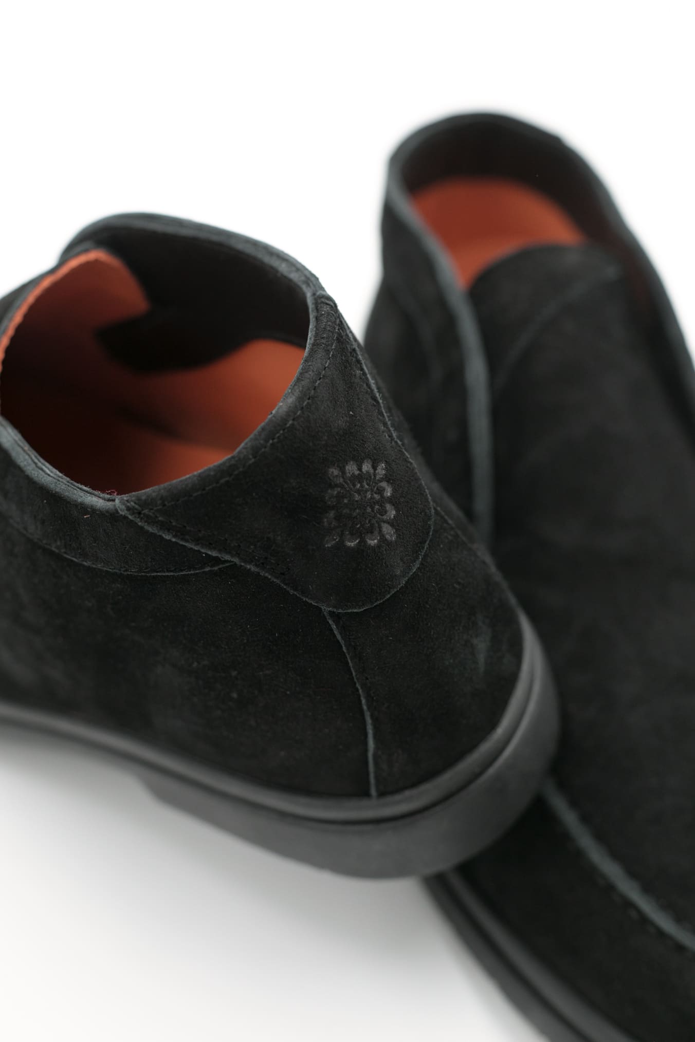 Polacchina Slip On Suede Nero