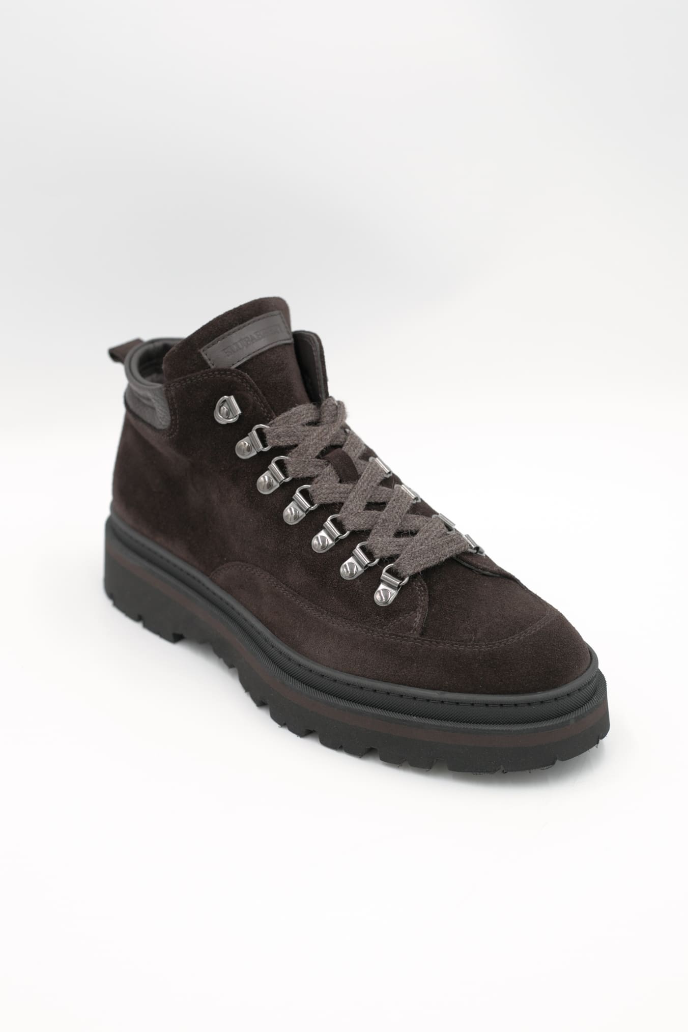 BARRETT Suede Extralight Dark Brown Boots