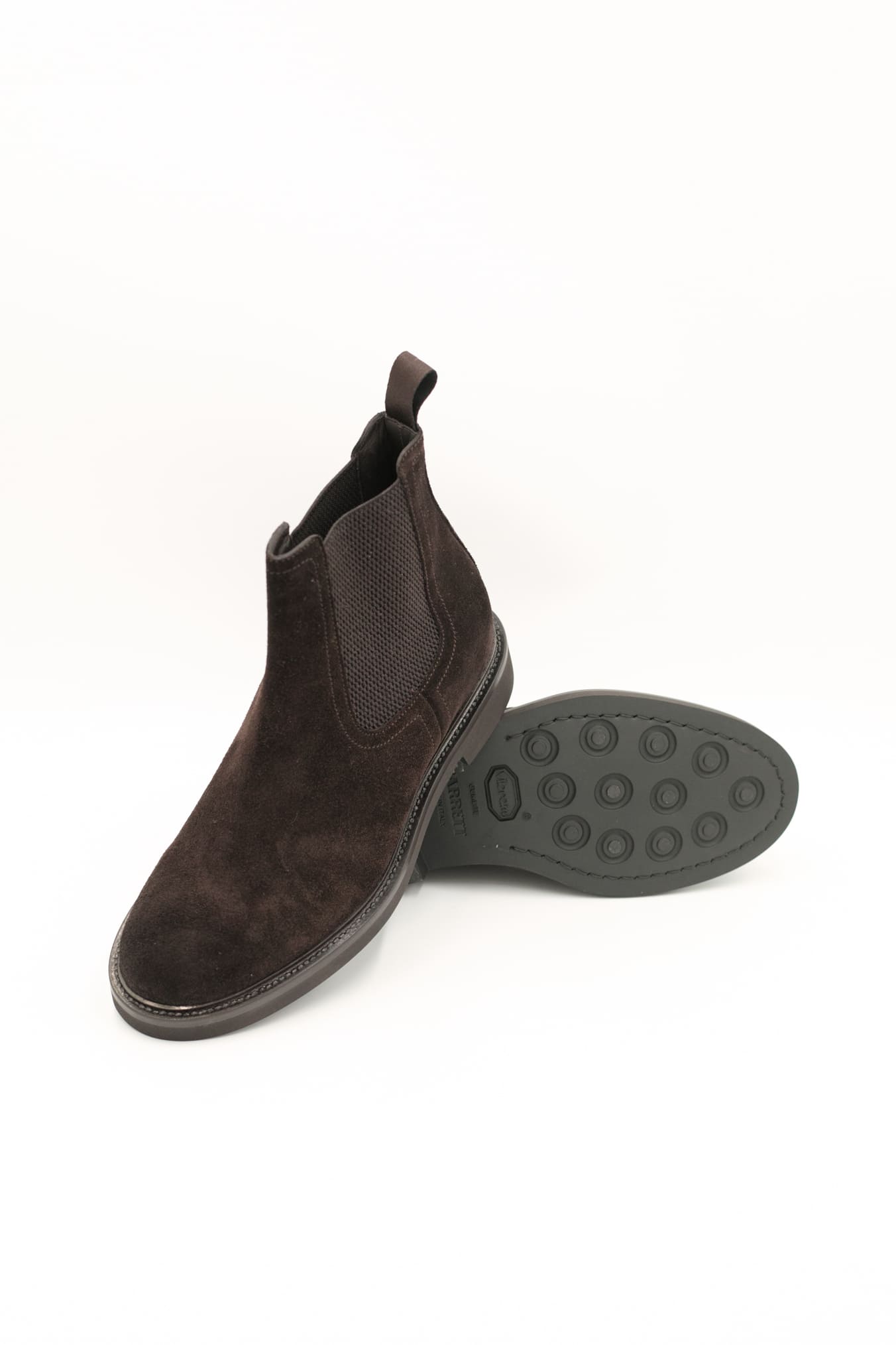 Chelsea Boots in Suede Testa di Moro