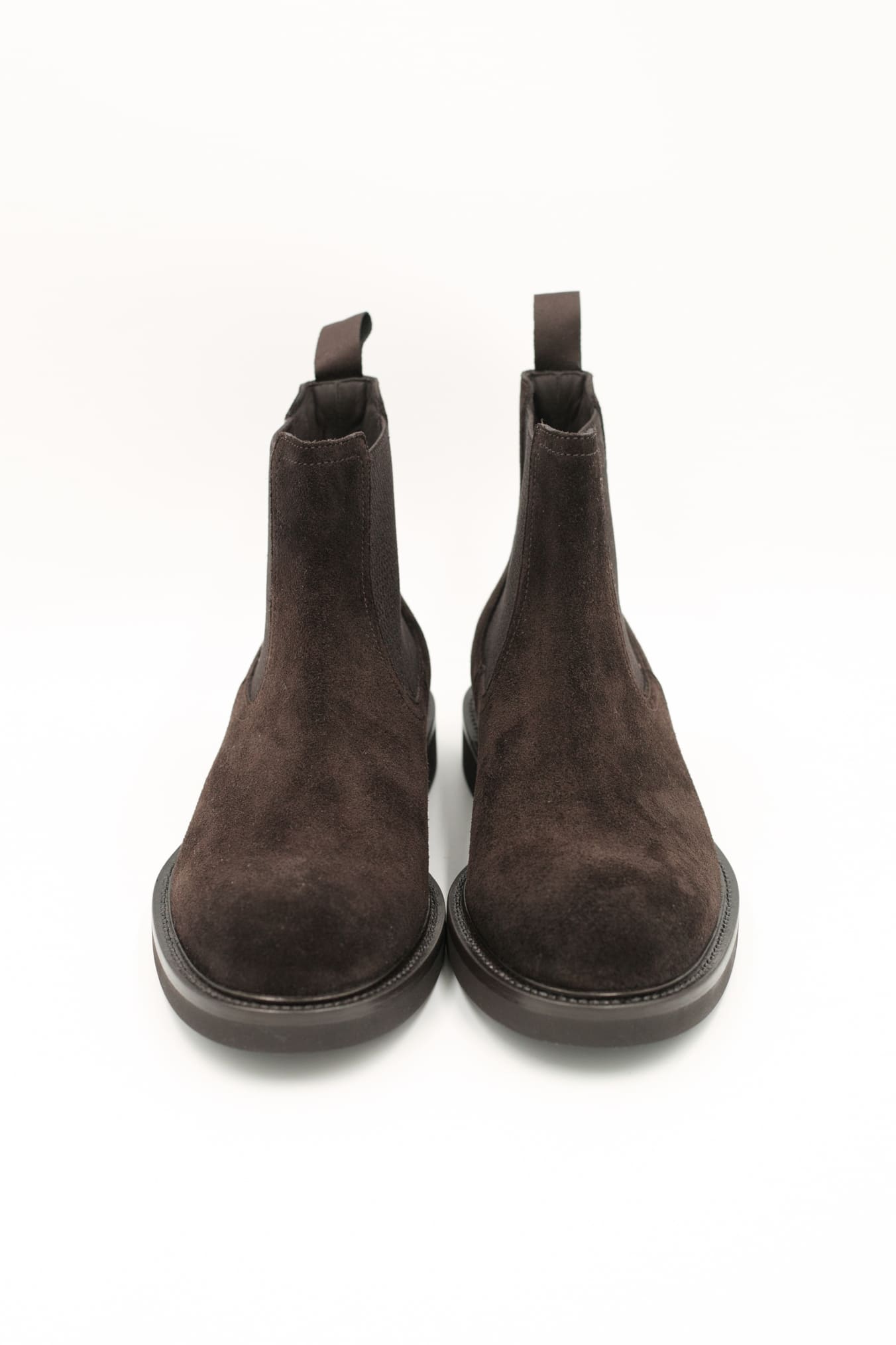 Chelsea Boots in Suede Testa di Moro