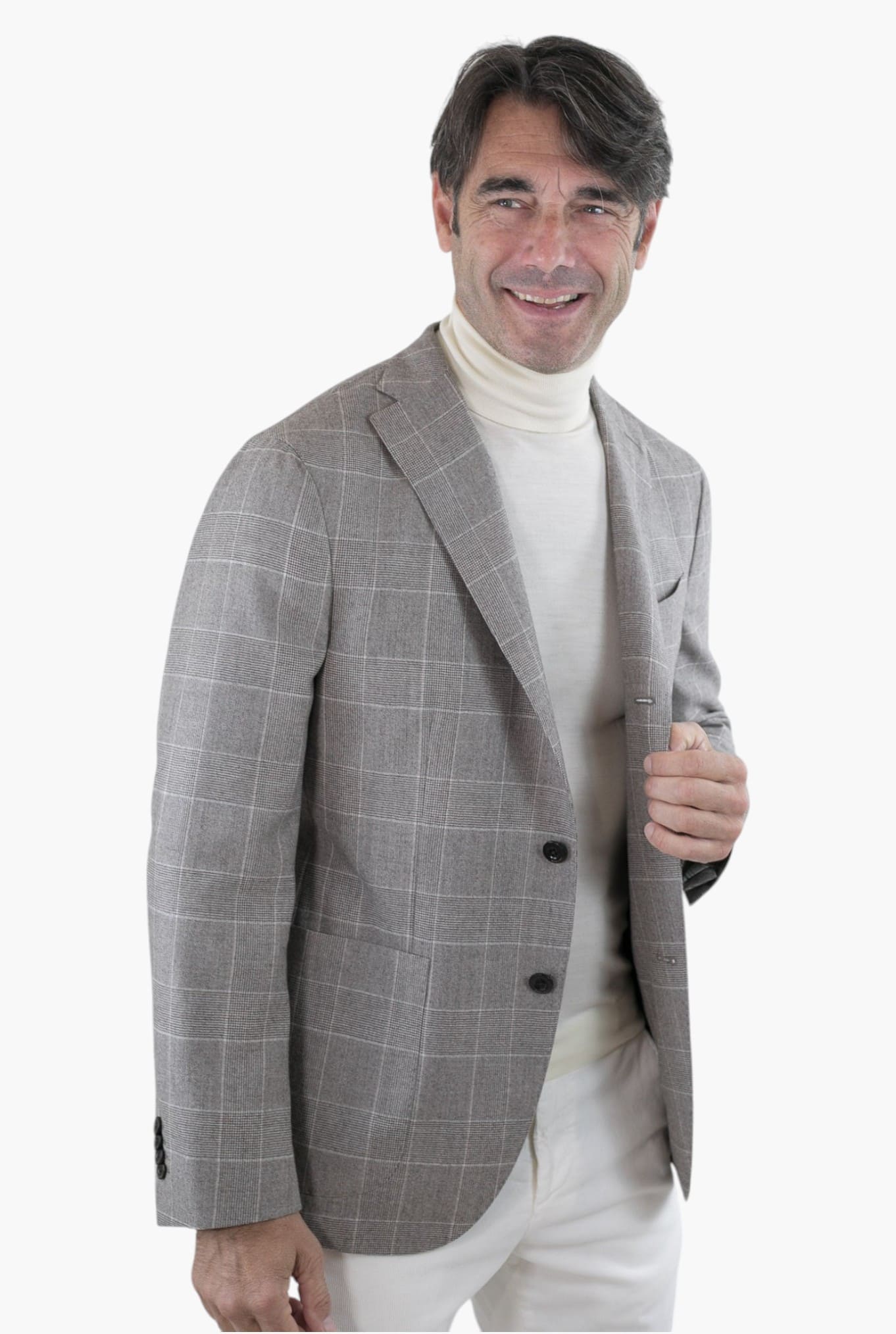 BOGLIOLI K-Jacket Principe di Galles Greige