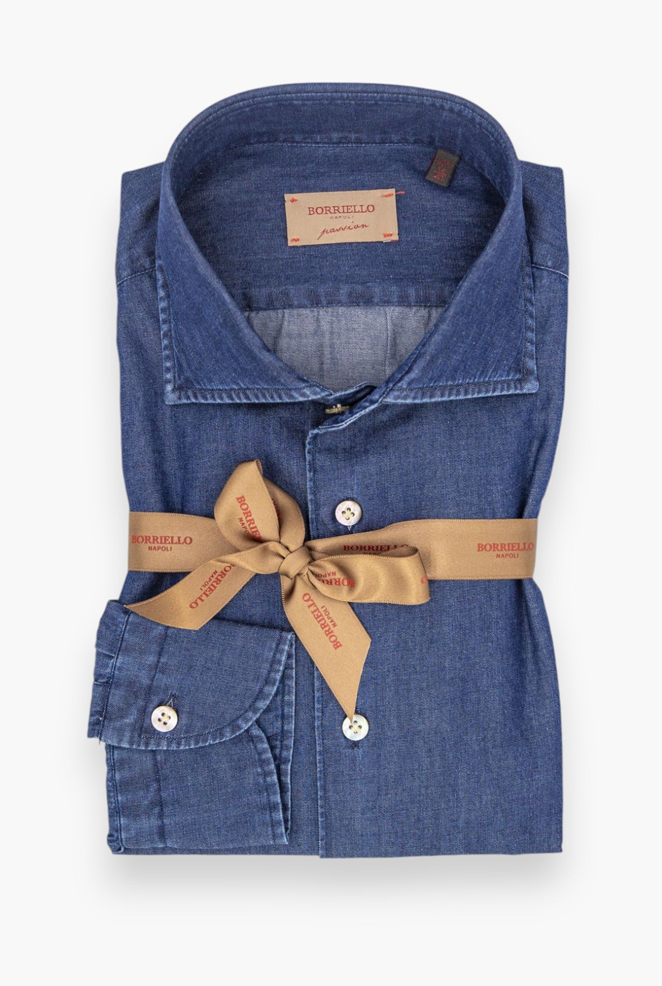 BORRIELLO Dark Denim Shirt