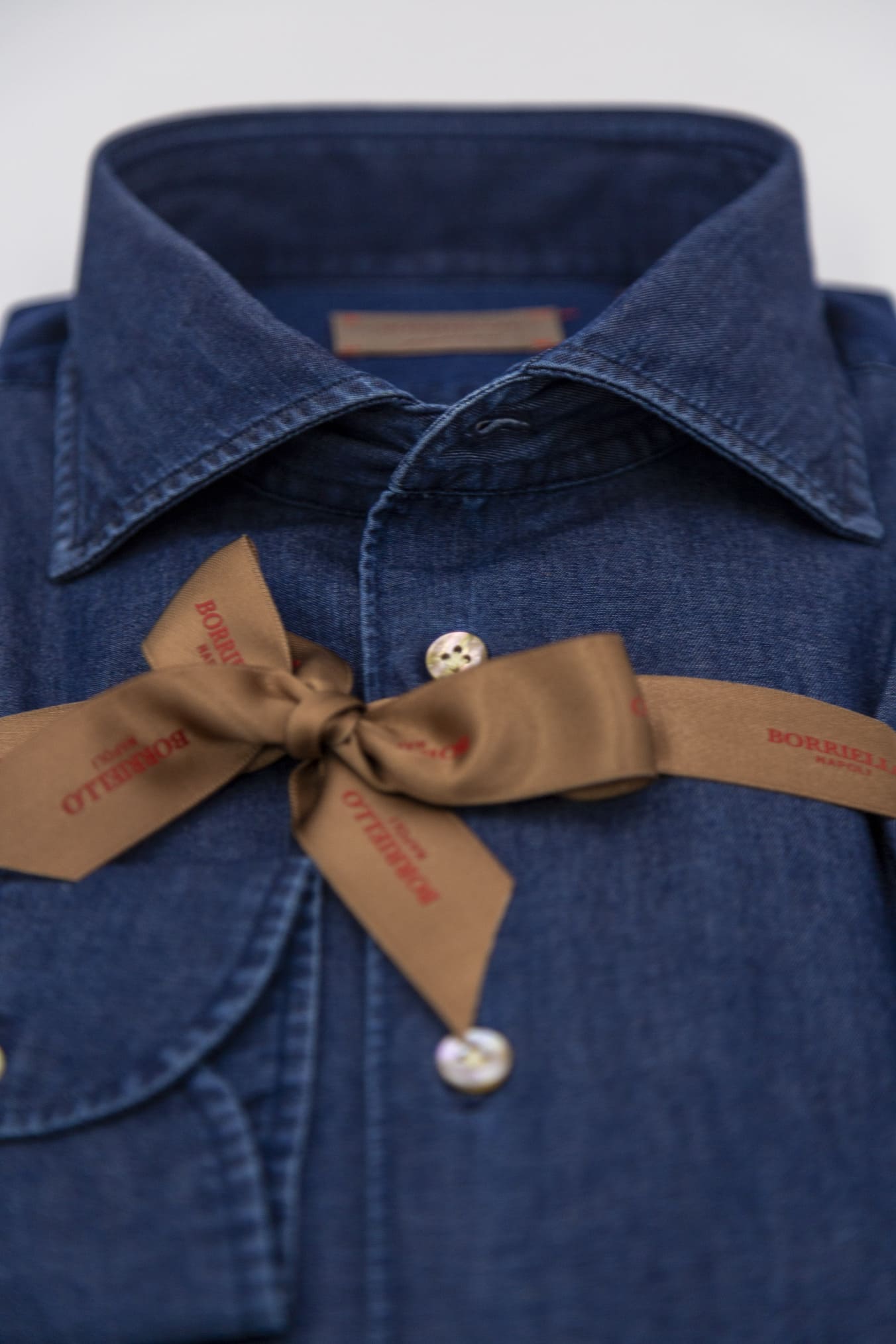 BORRIELLO Dark Denim Shirt