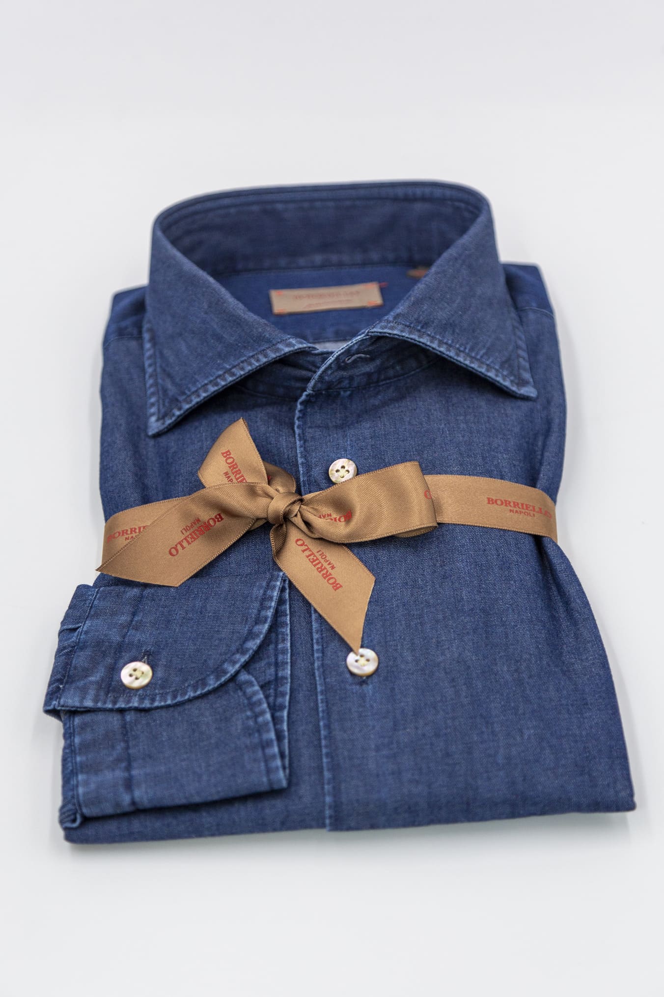 BORRIELLO Dark Denim Shirt