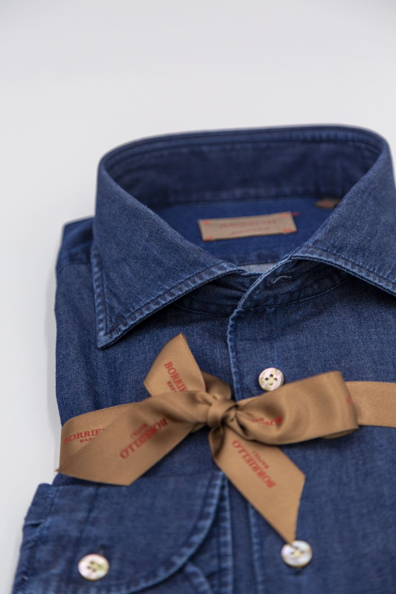 BORRIELLO Dark Denim Shirt