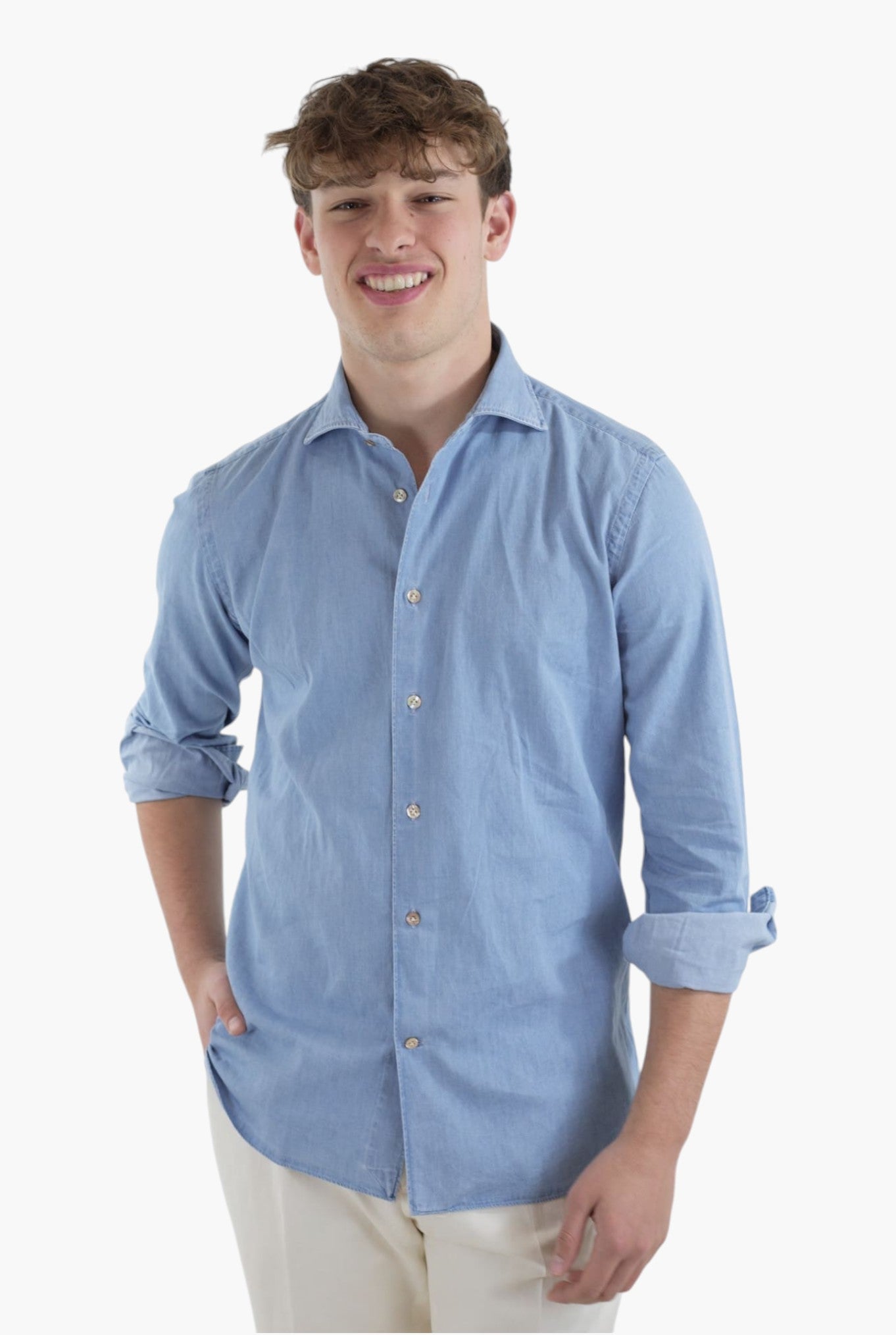 BORRIELLO Medium Denim Shirt