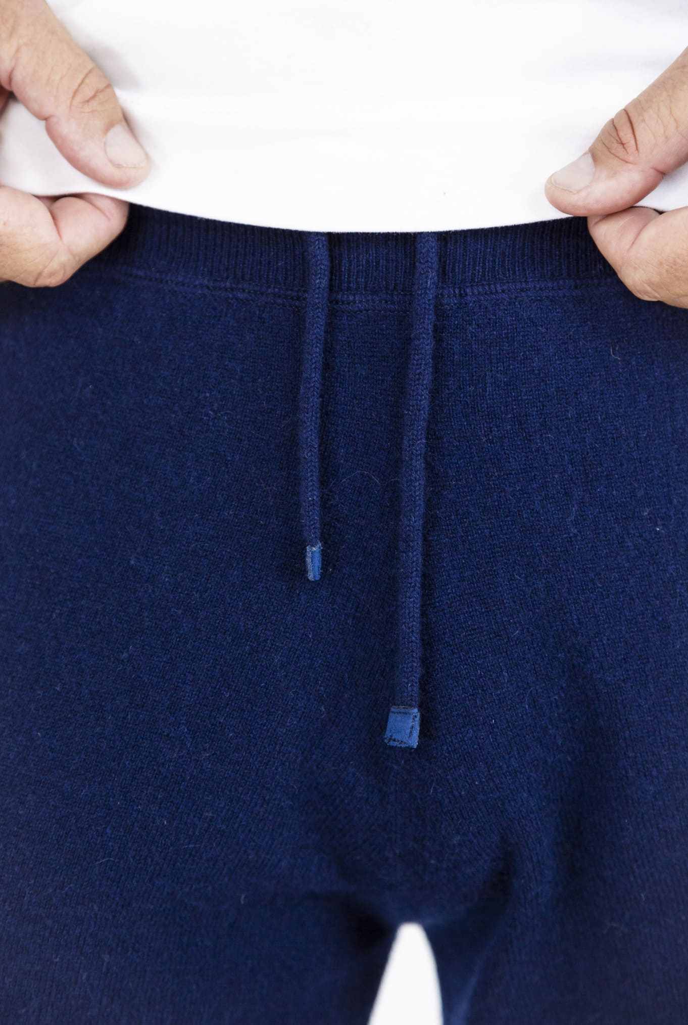 Pantaloni Jogging Cashmere Blu Navy