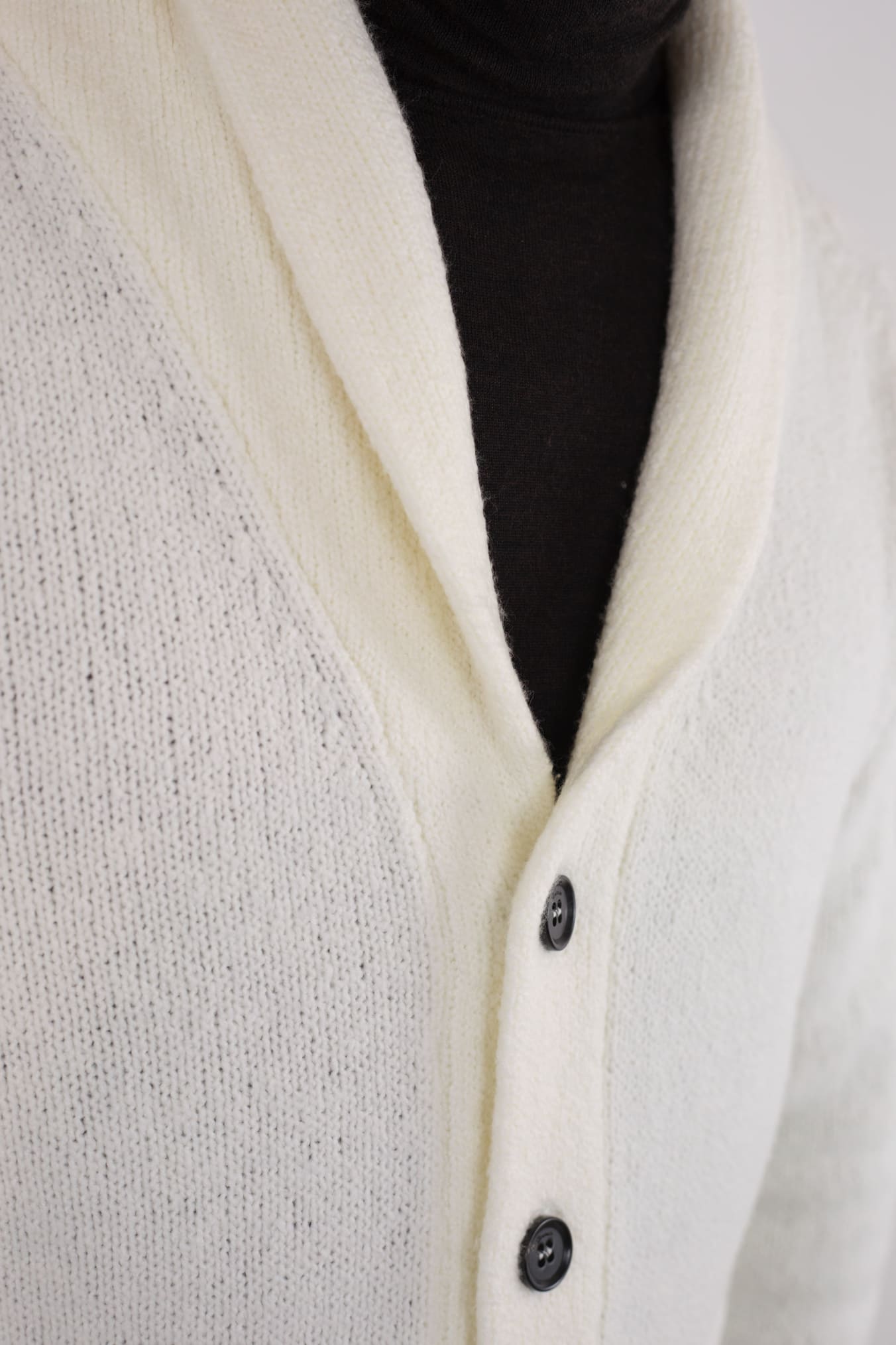 Cardigan Malfile' Bianco