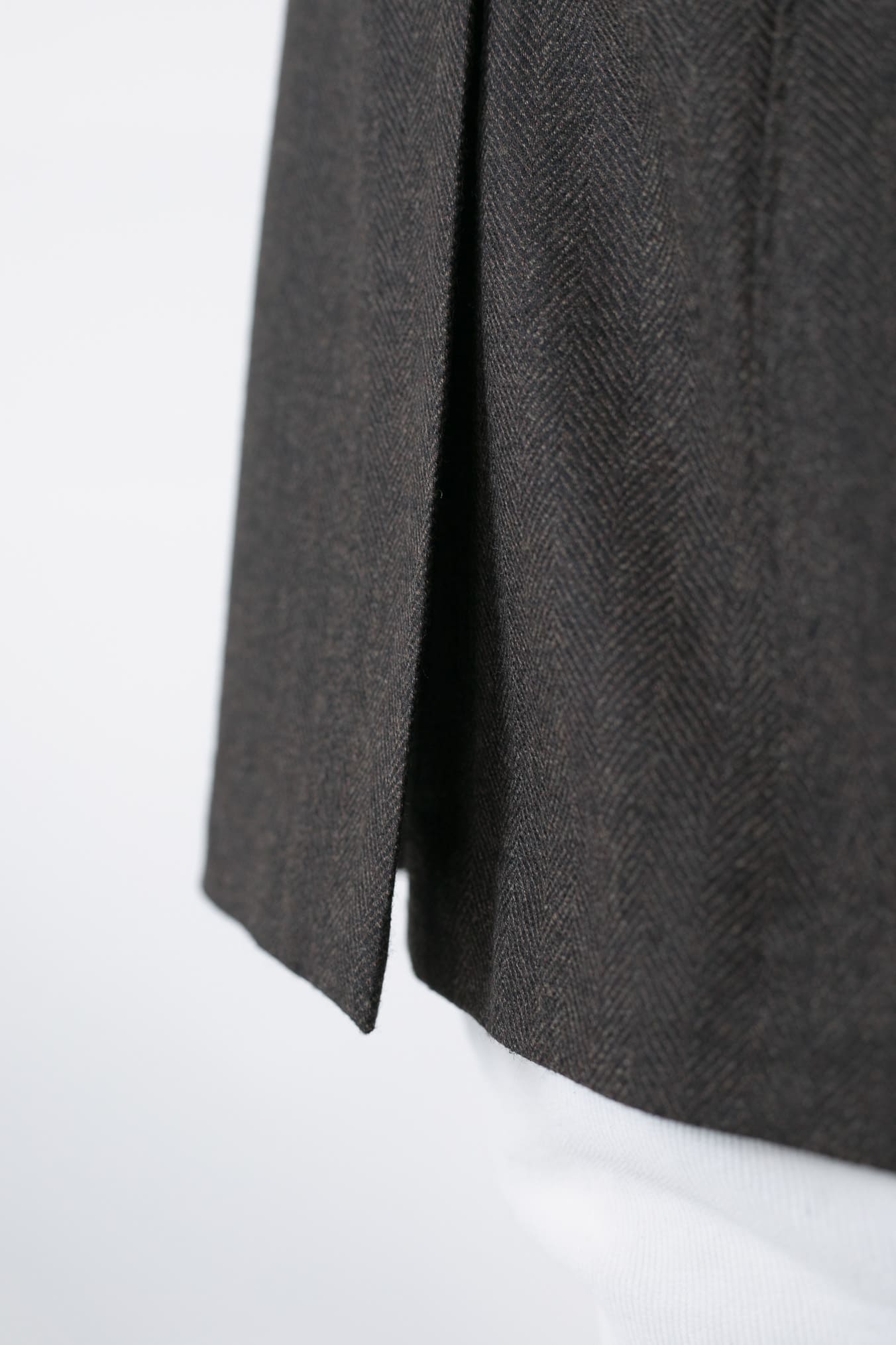 GUARINO Giacca Spigata Lana Testa Moro