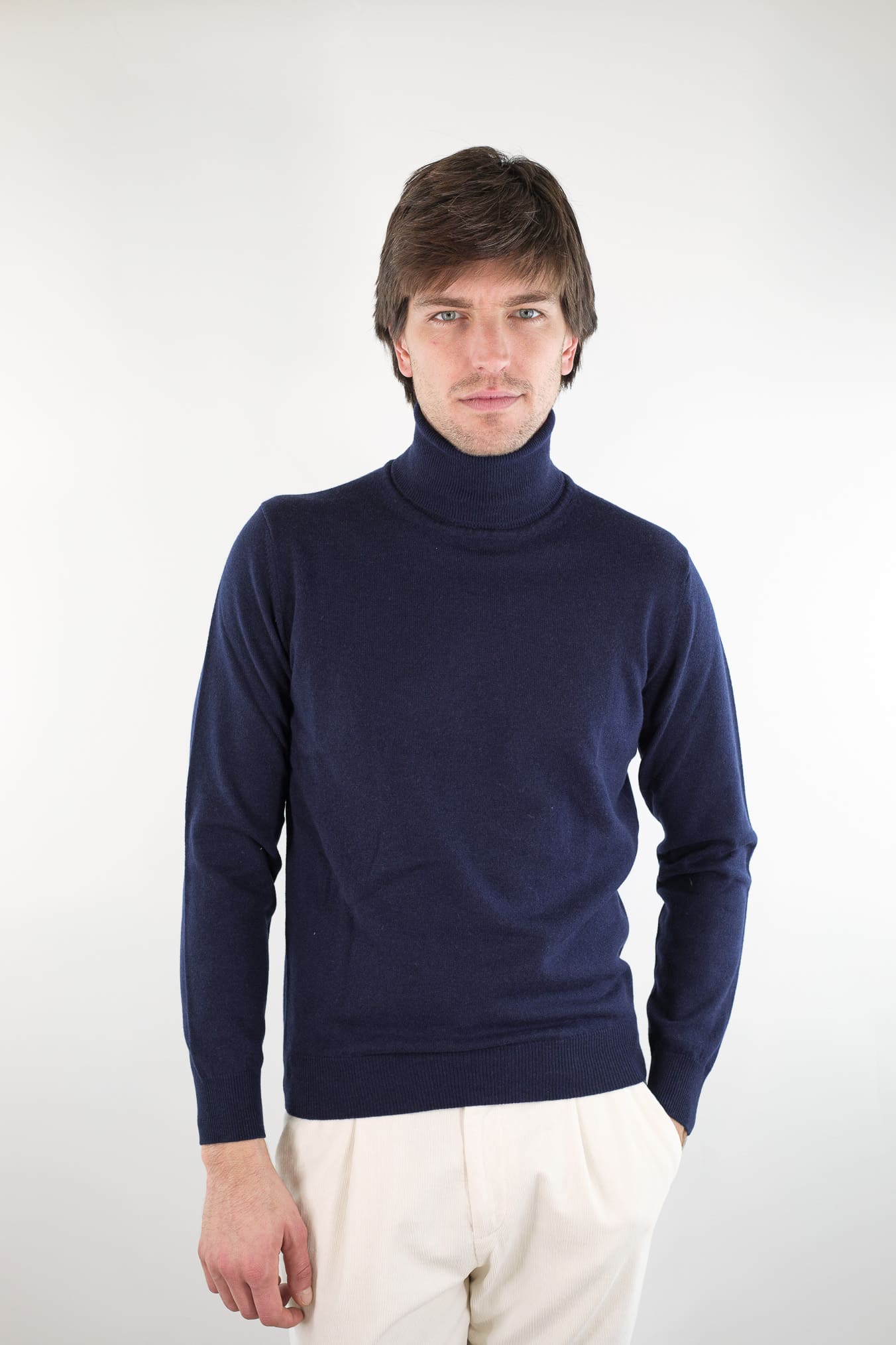 GUARINO Dolcevita Cashmere Blu Navy