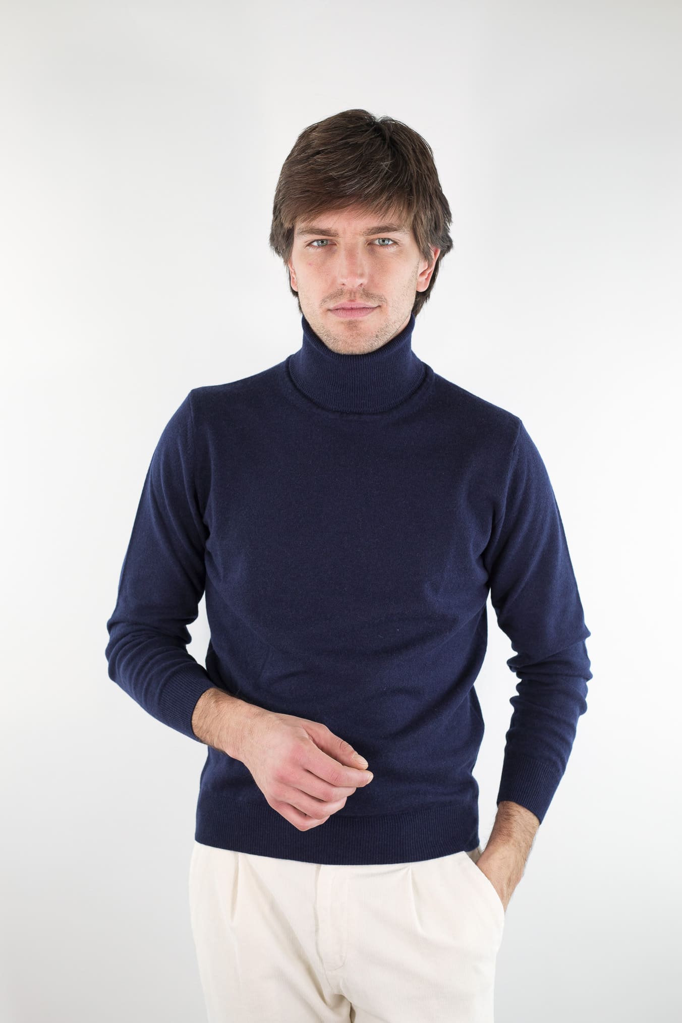 GUARINO Dolcevita Cashmere Blu Navy