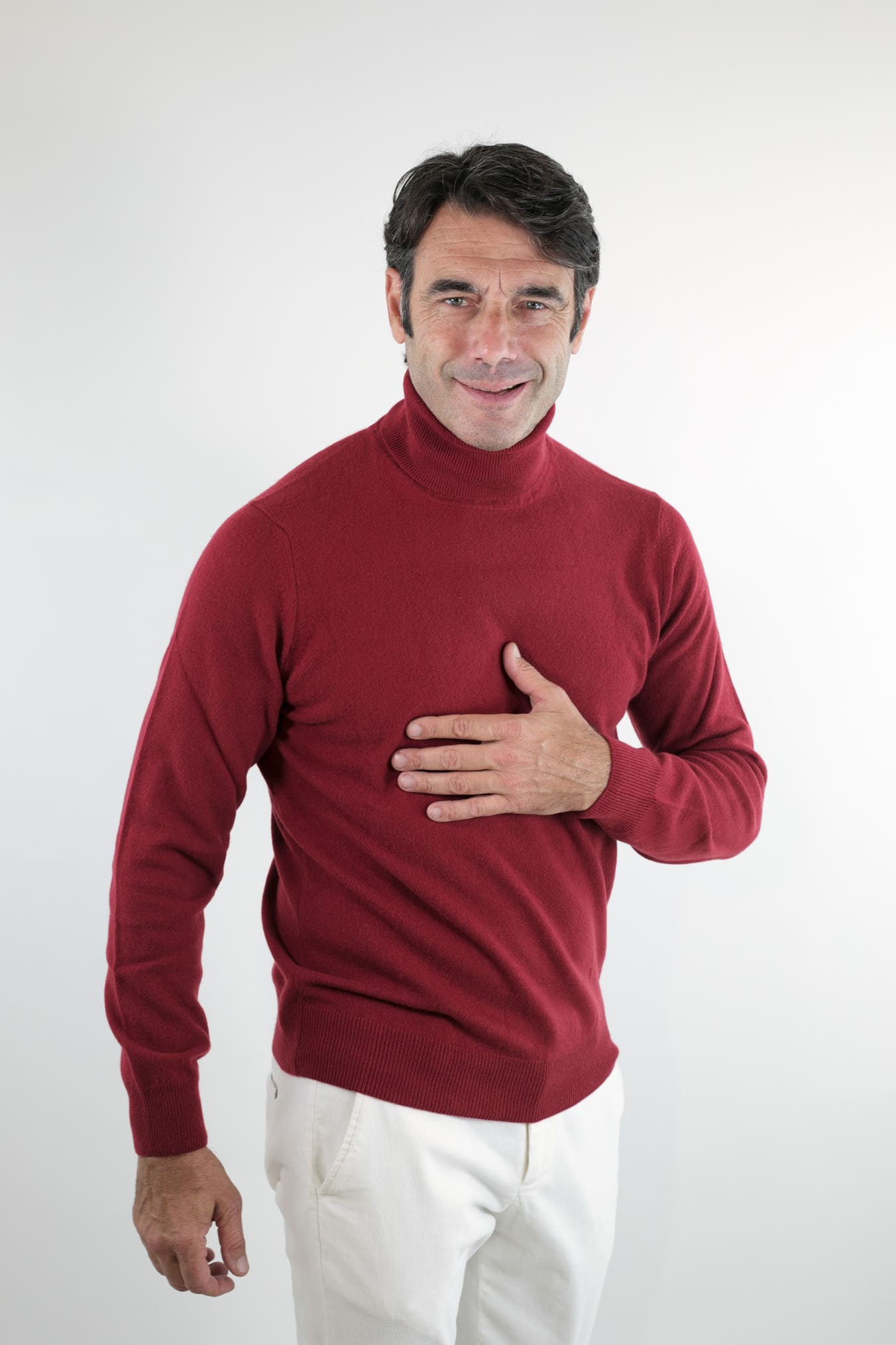 GUARINO Dolcevita Bordeaux Cashmere