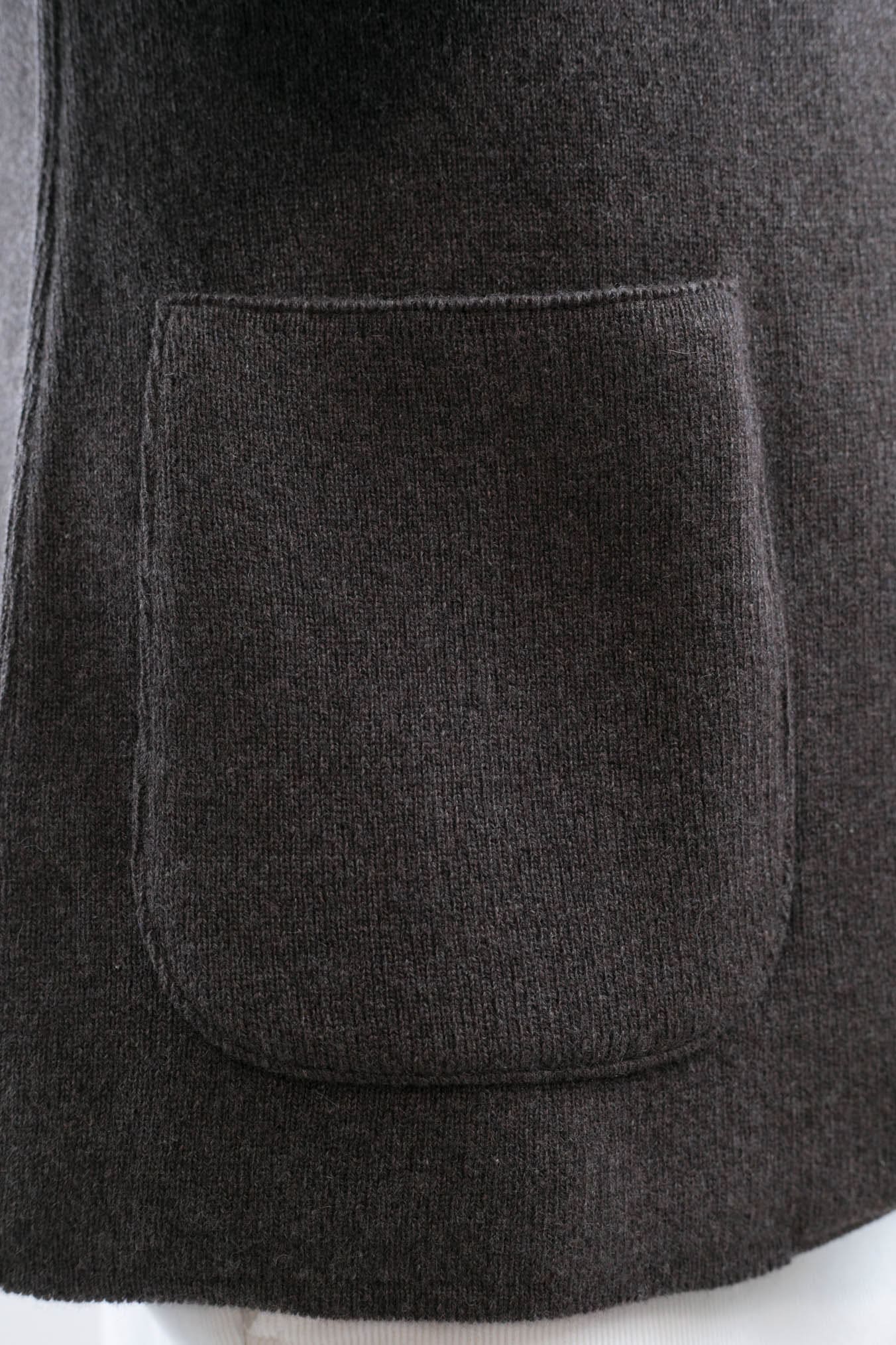 Giacca Maglia in Cashmere Marmotta