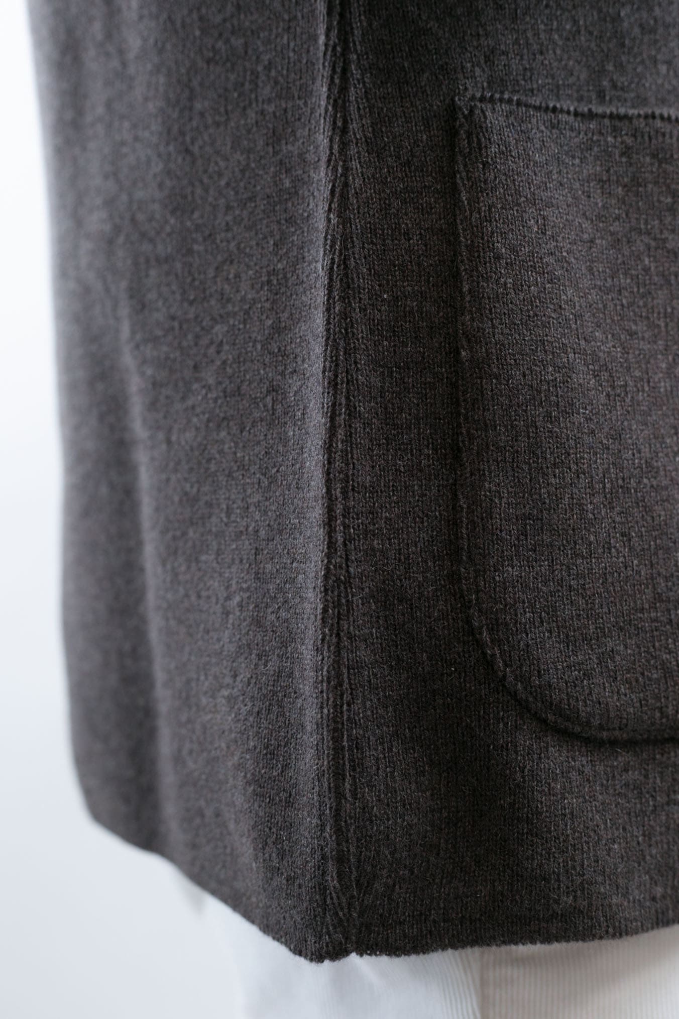 Giacca Maglia in Cashmere Marmotta