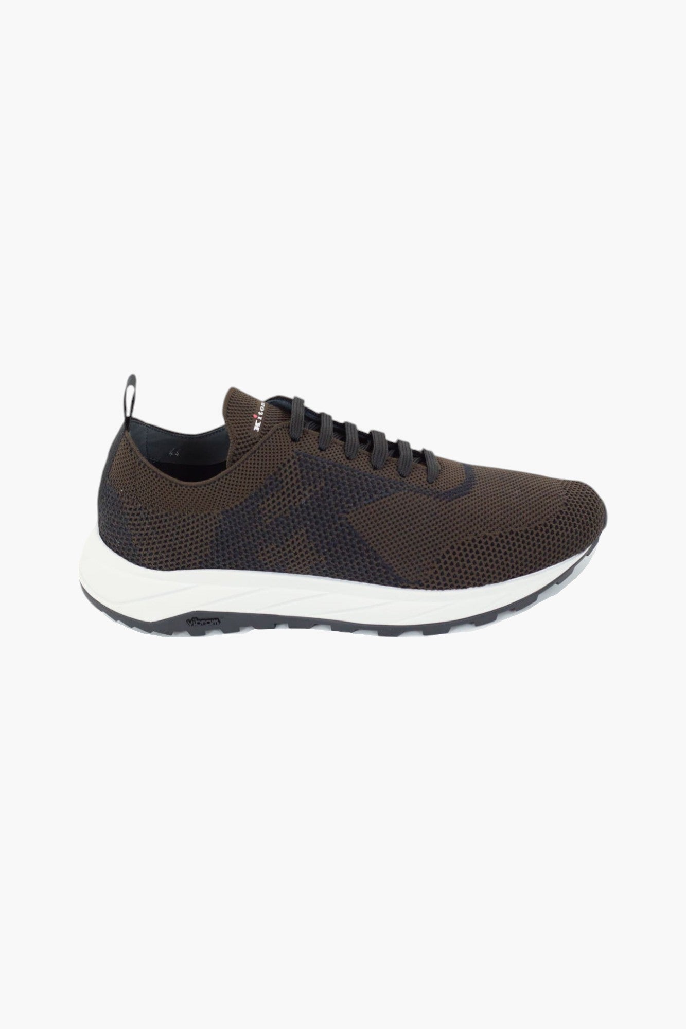 KITON Sneakers Lana e Tessuto Tecnico Testa di Moro