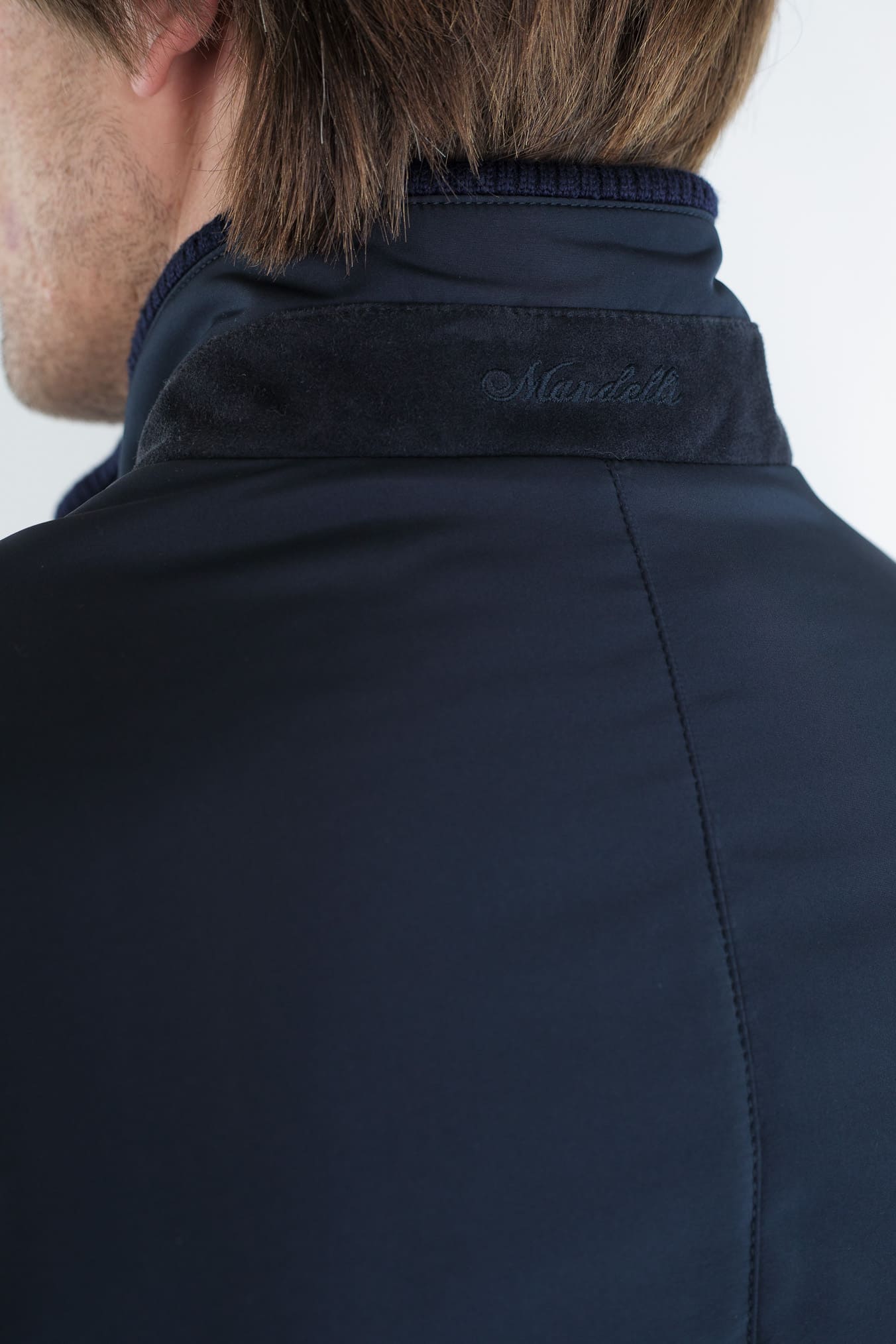 MANDELLI Giubbino Airstop Cashmere Loro Piana Blu