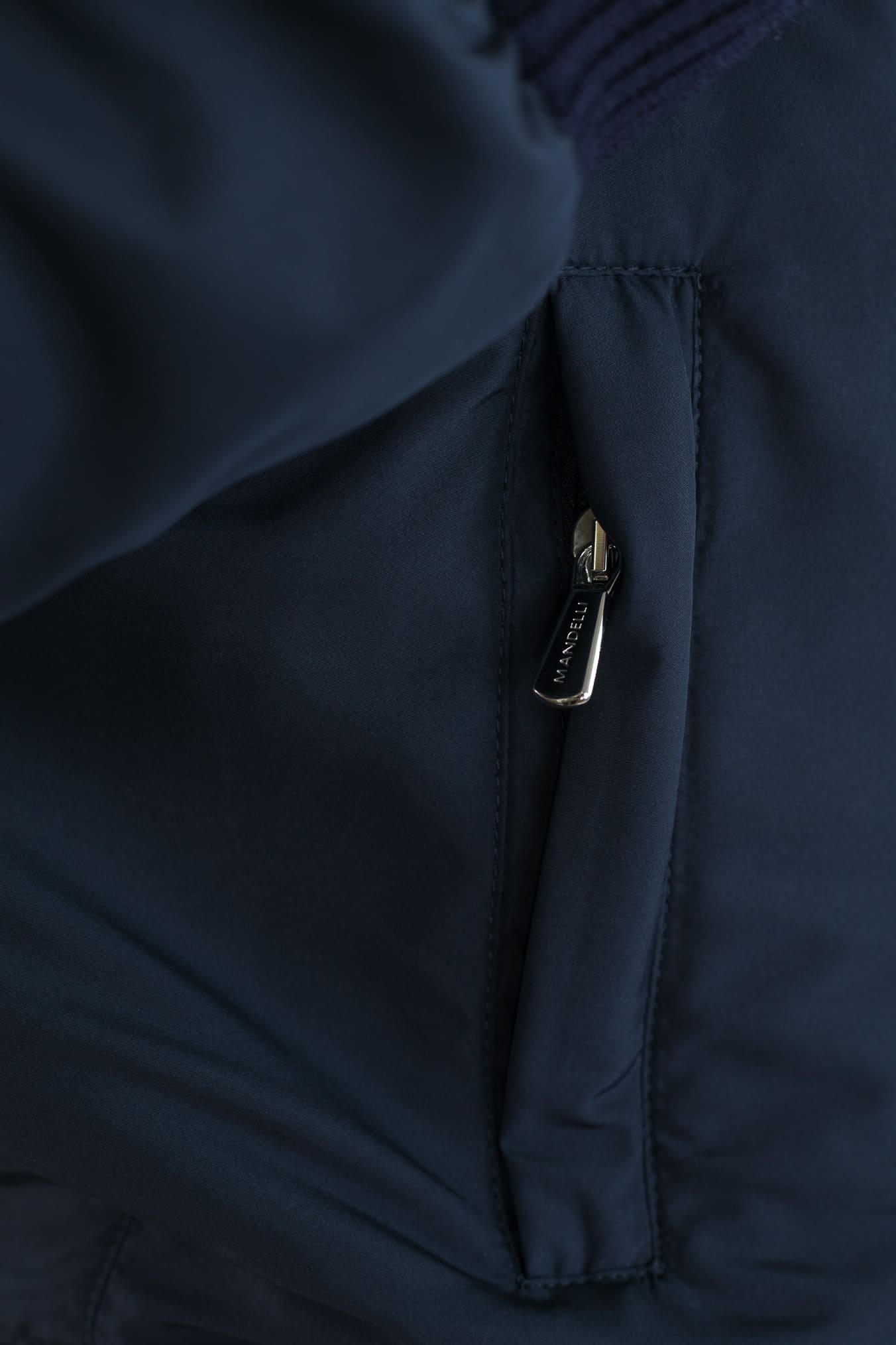 MANDELLI Giubbino Airstop Cashmere Loro Piana Blu