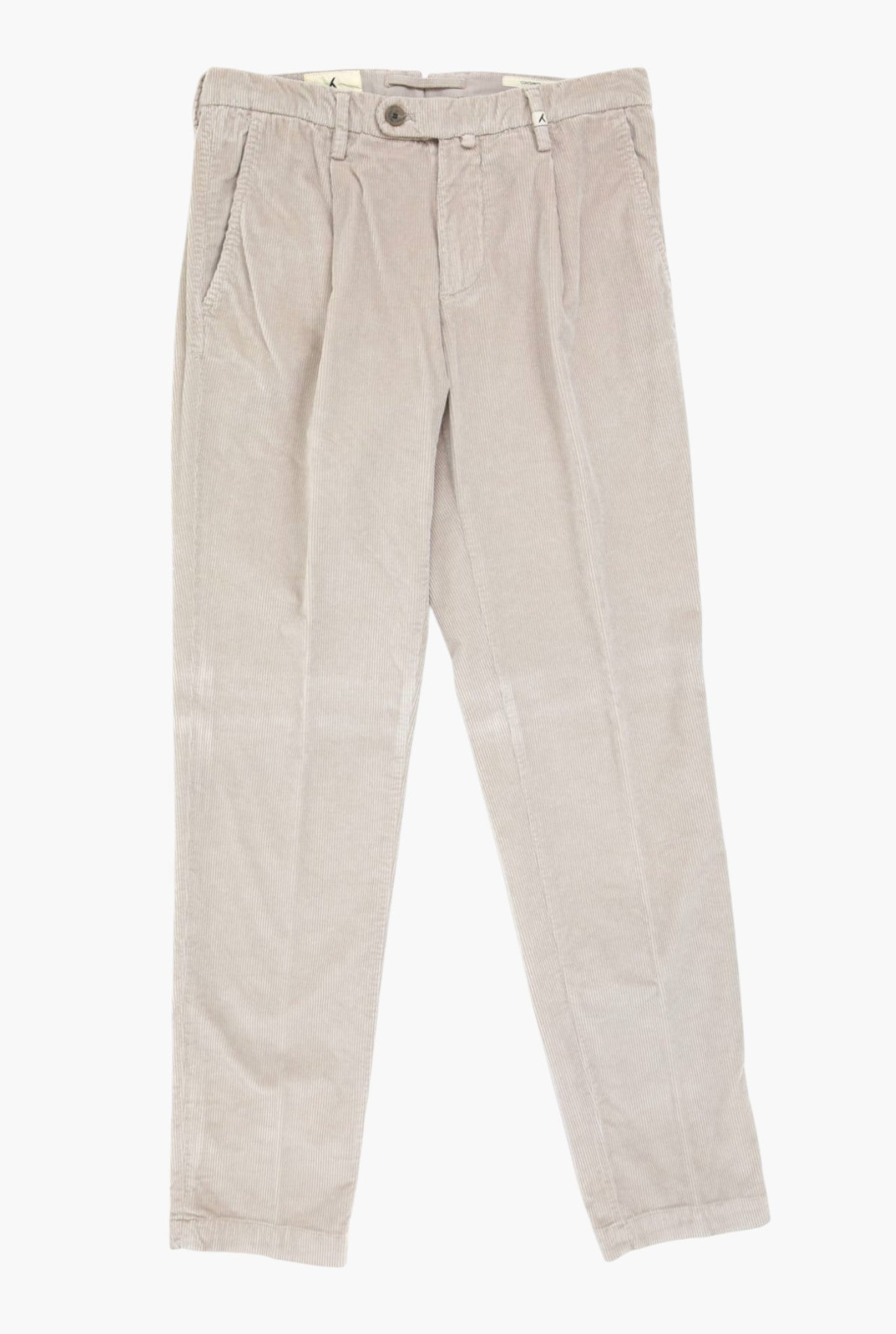 Pantaloni Velluto Beige