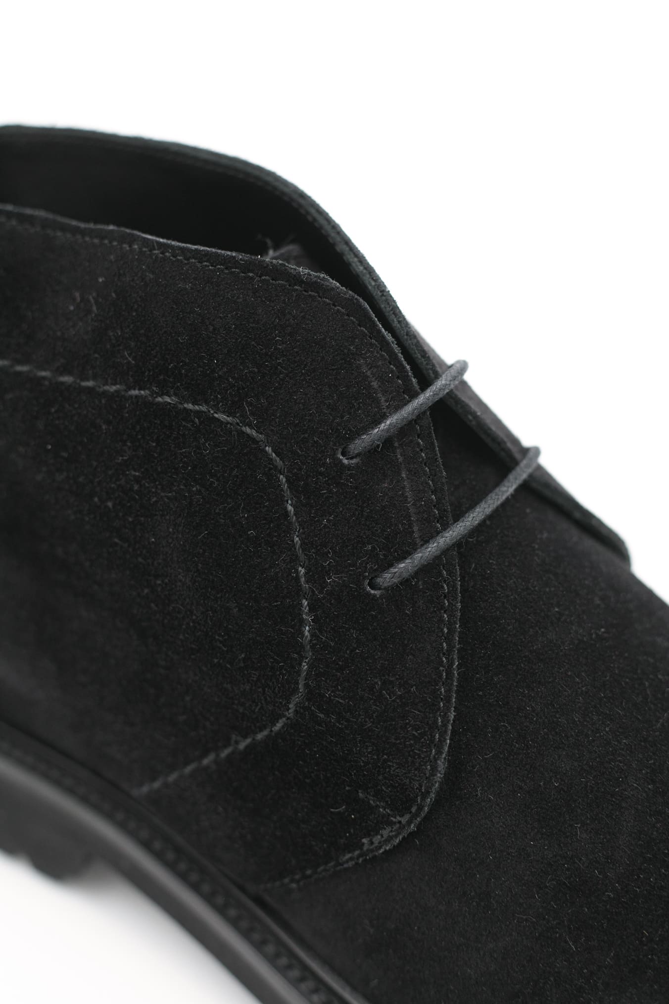 PELLETTIERI DI PARMA Polacchine Suede Nero