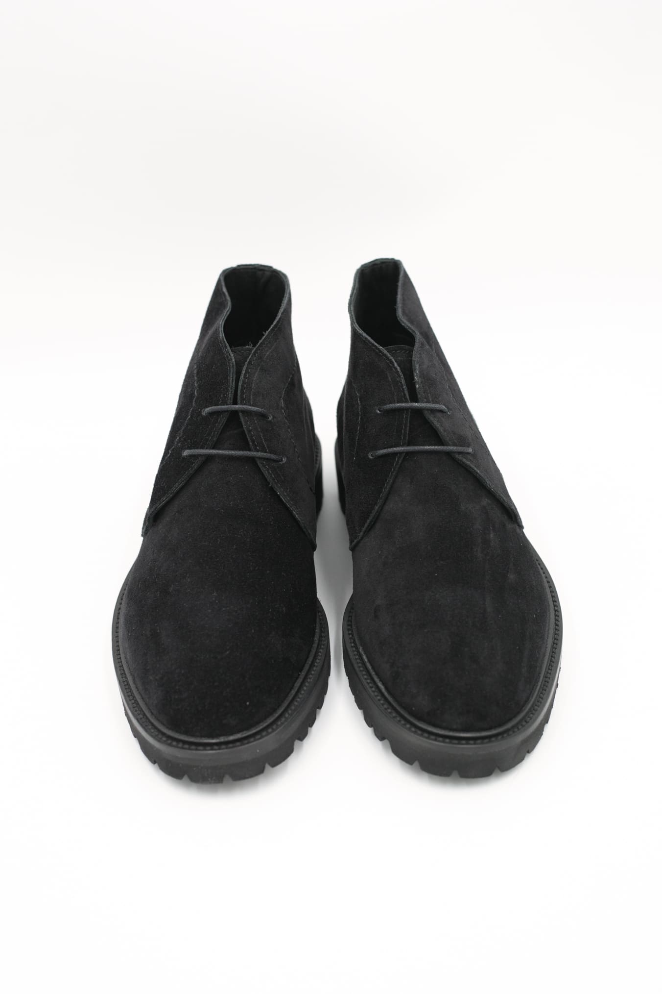 PELLETTIERI DI PARMA Polacchine Suede Nero