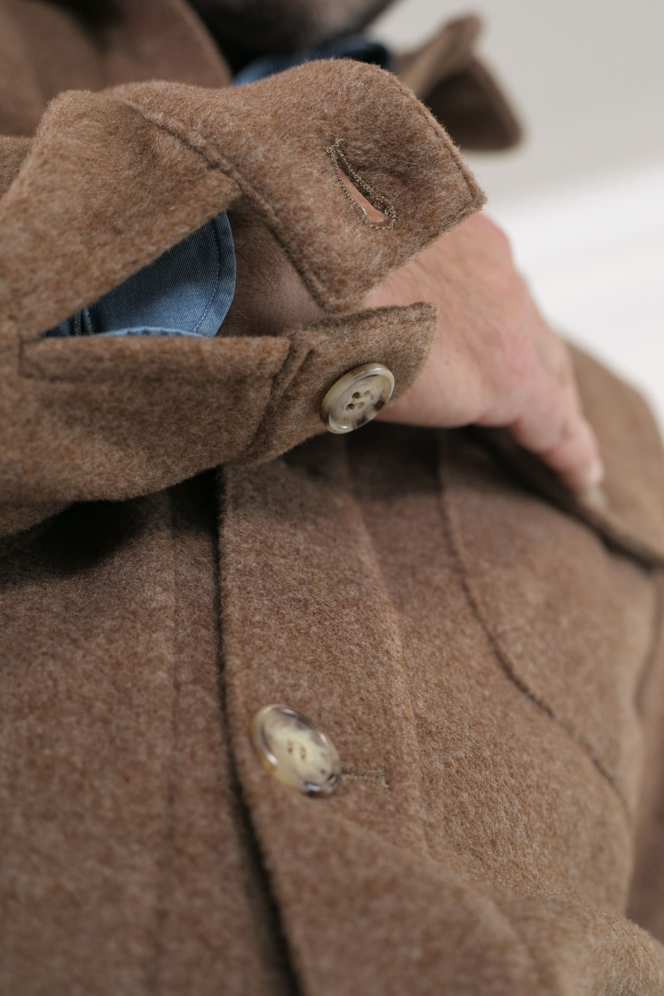 Overshirt Marrone