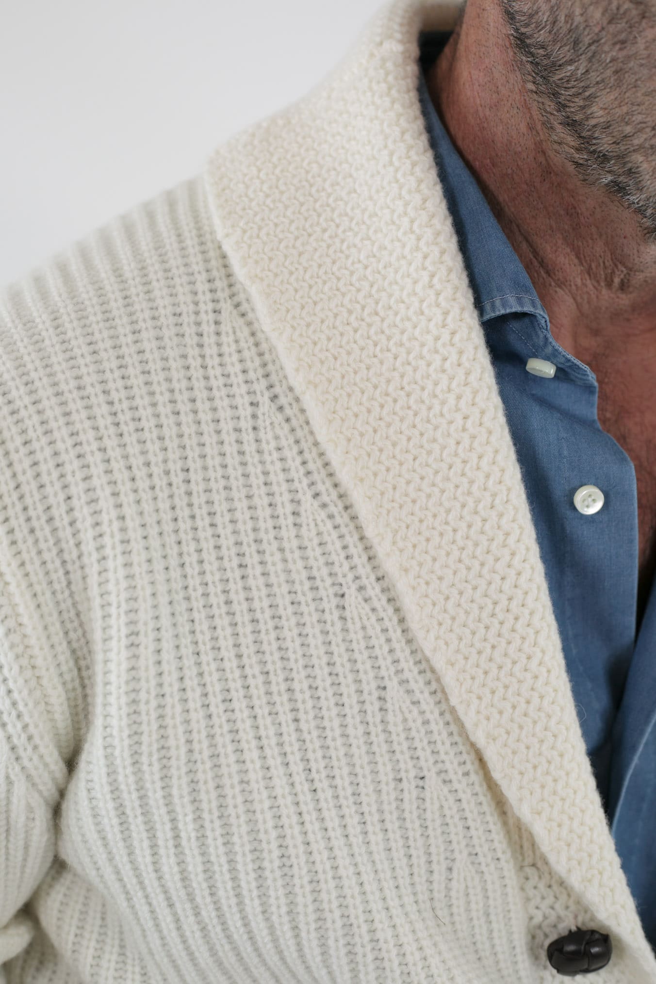 CARDIGAN mod.Renegade Steve McQueen '68 col. Bianco