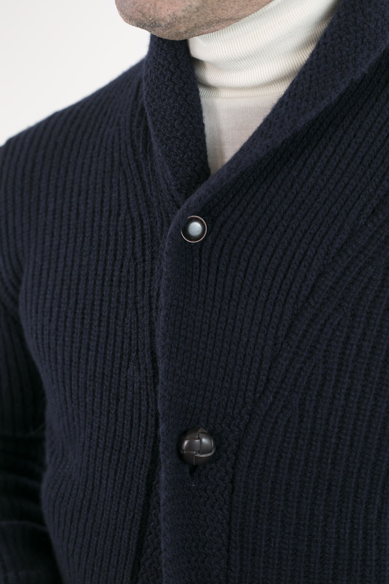 RAKKI' Cardigan Renegade Steve McQueen '68 col. Blu Notte