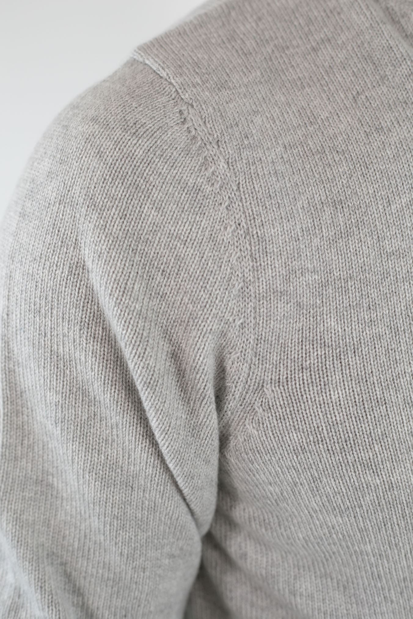 SEASE Pullover Ellen Pull Cashmere Grigio Perla