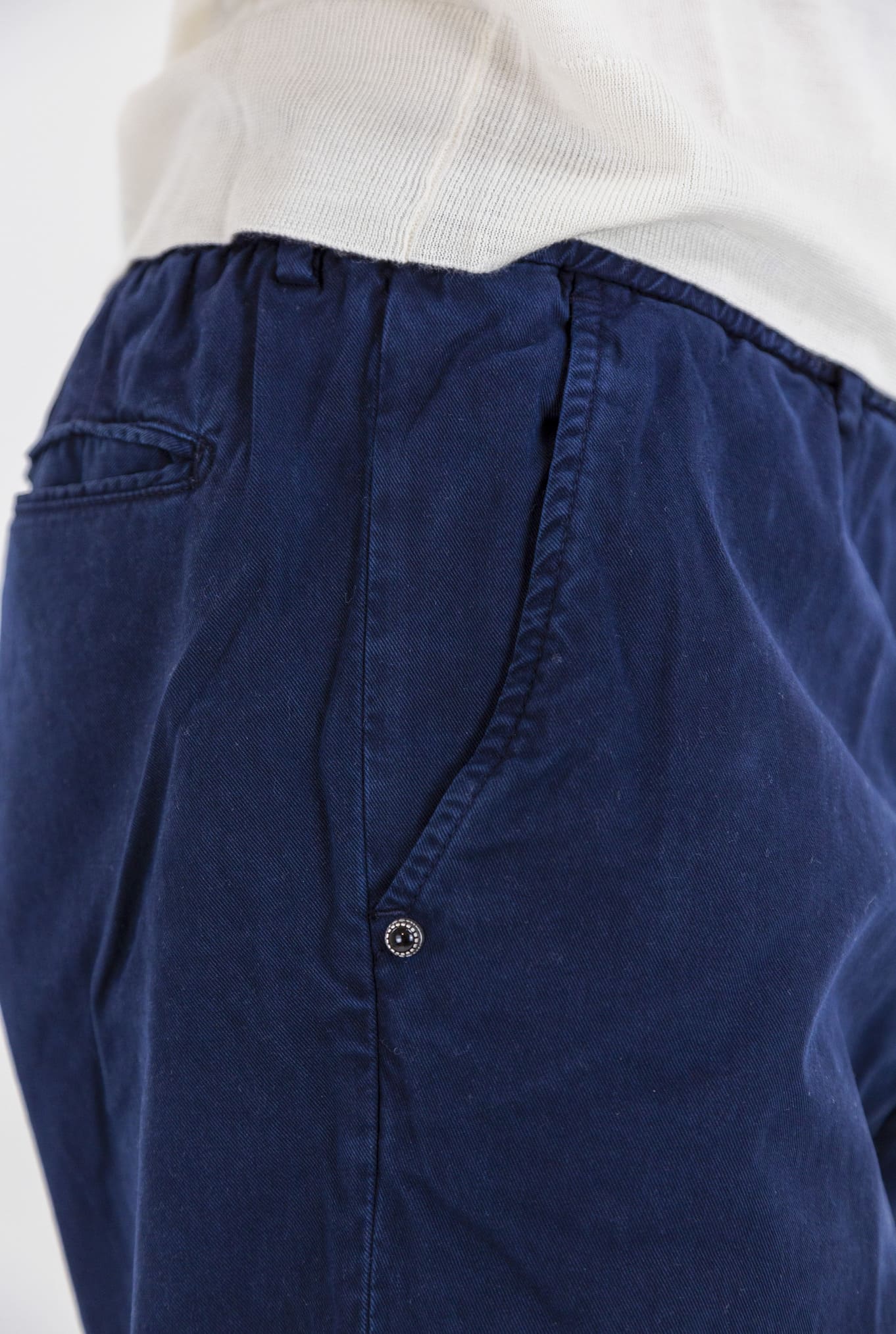 Pantaloni Chino Blu Royal