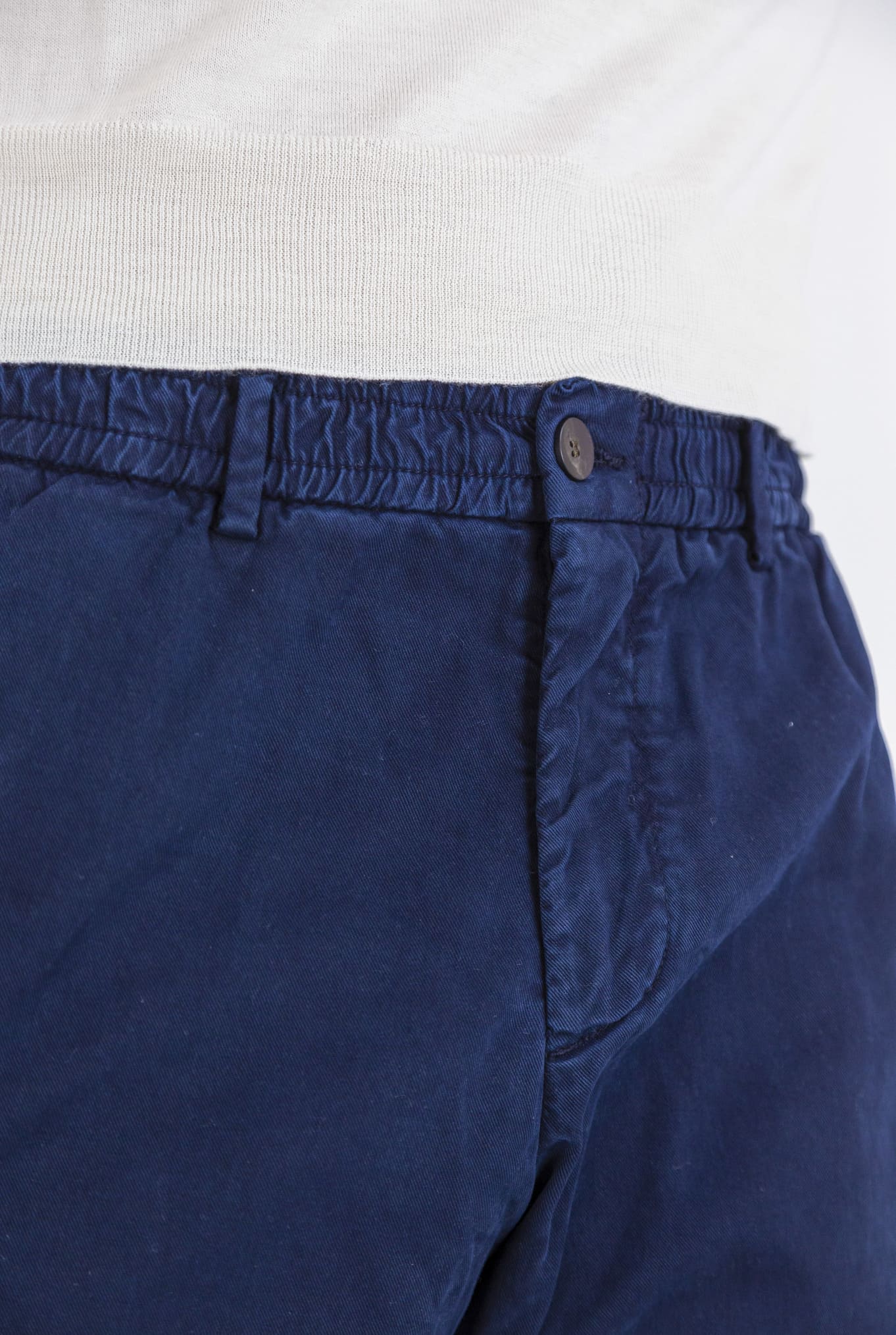 Pantaloni Chino Blu Royal