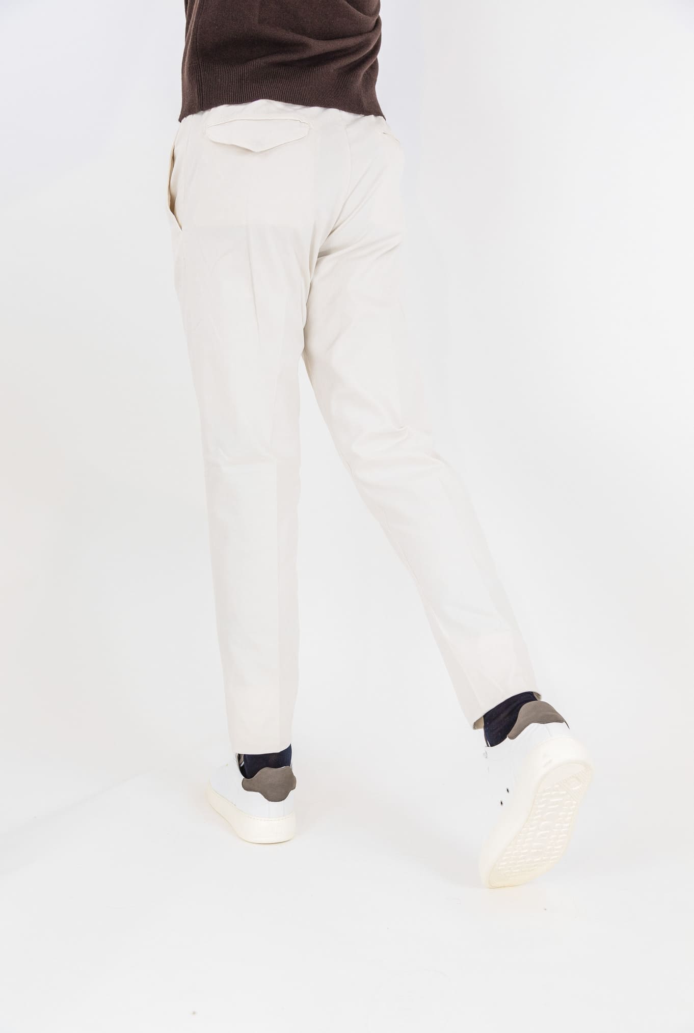 Pantaloni Chino Bianco