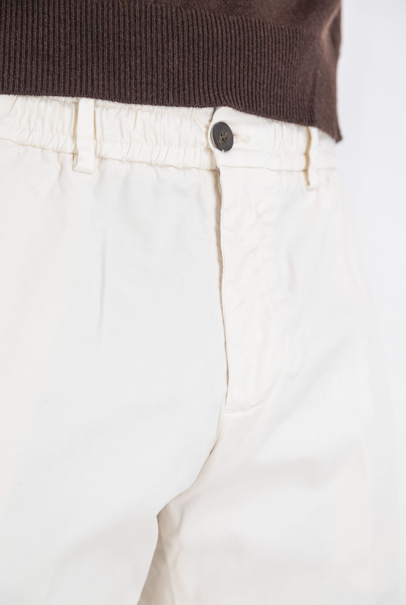 Pantaloni Chino Bianco