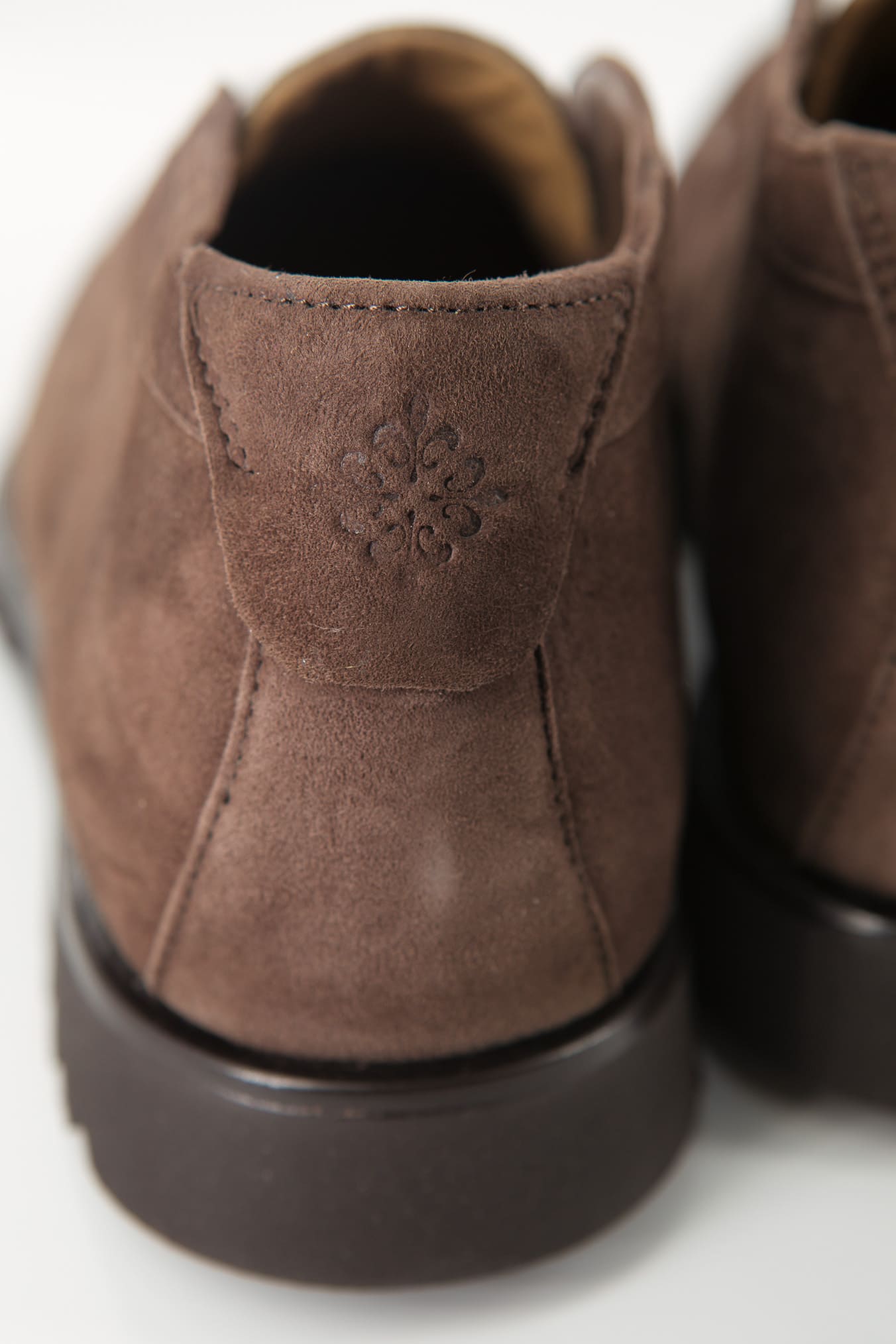 ANDREA VENTURA Polacchine "Explorer" Slip On Suede Marrone