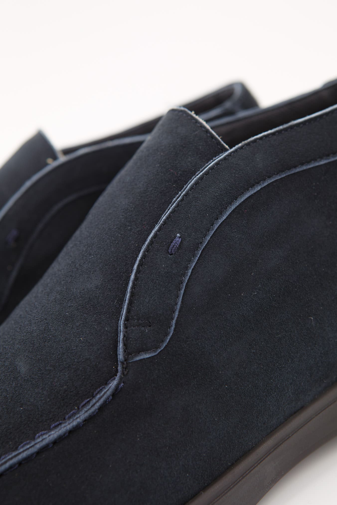 ANDREA VENTURA Polacchine "GMT Nuvolari" Slip On Suede Blu