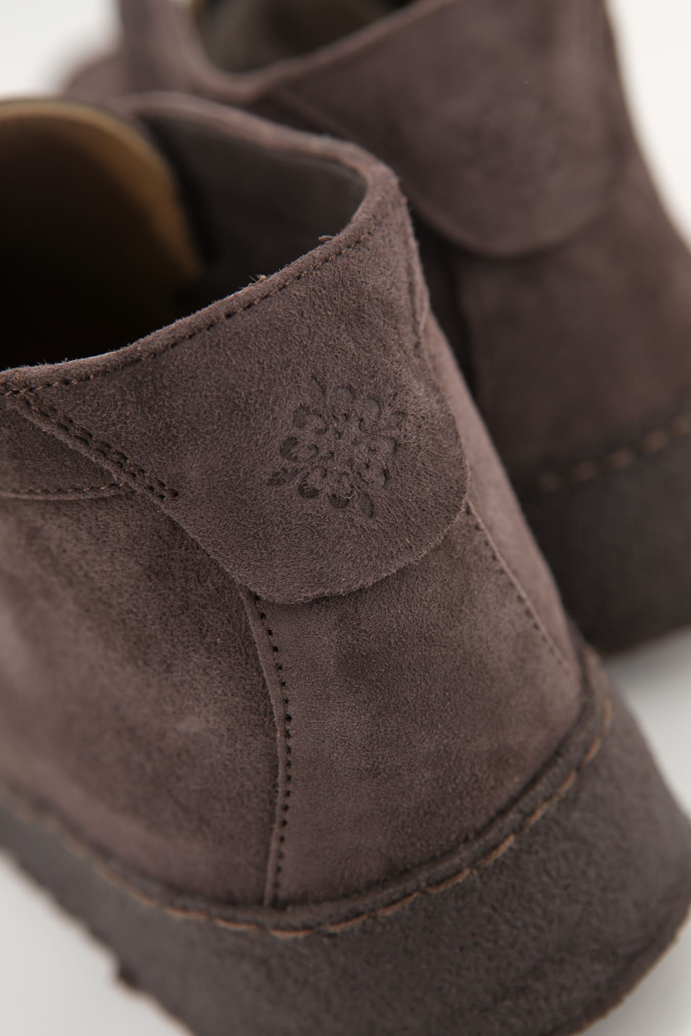 ANDREA VENTURA Polacchine "Psyche Nuvolari" Slip On Suede Marrone