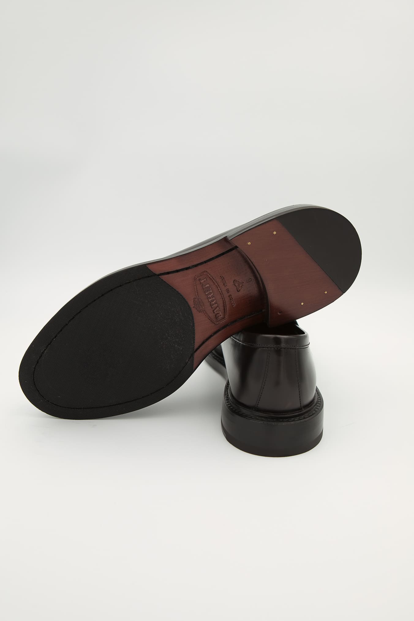 BARRETT Mocassini College Pelle Ebano