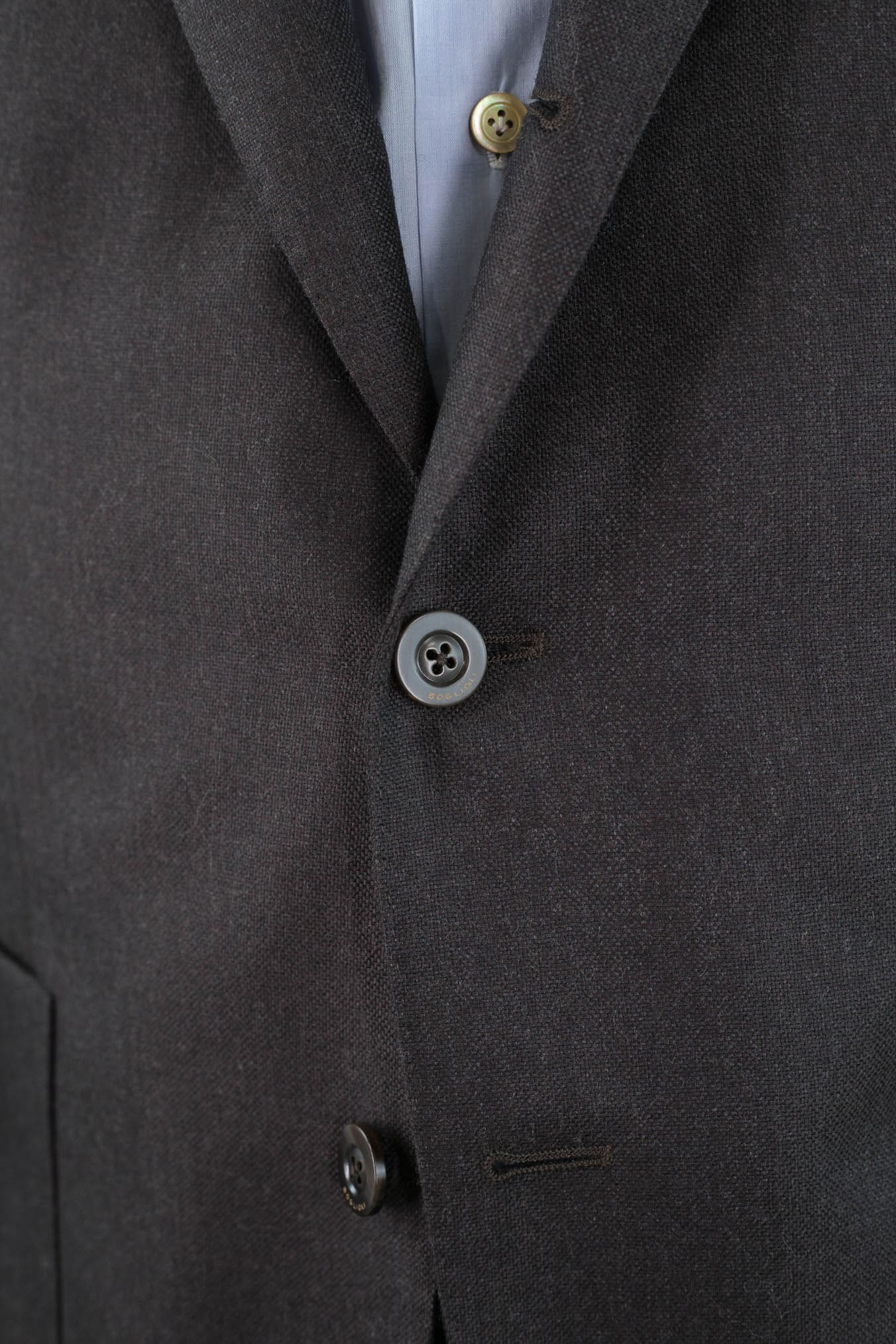 BOGLIOLI Giacca "K-Jacket" Hopsack Lana Testa Moro