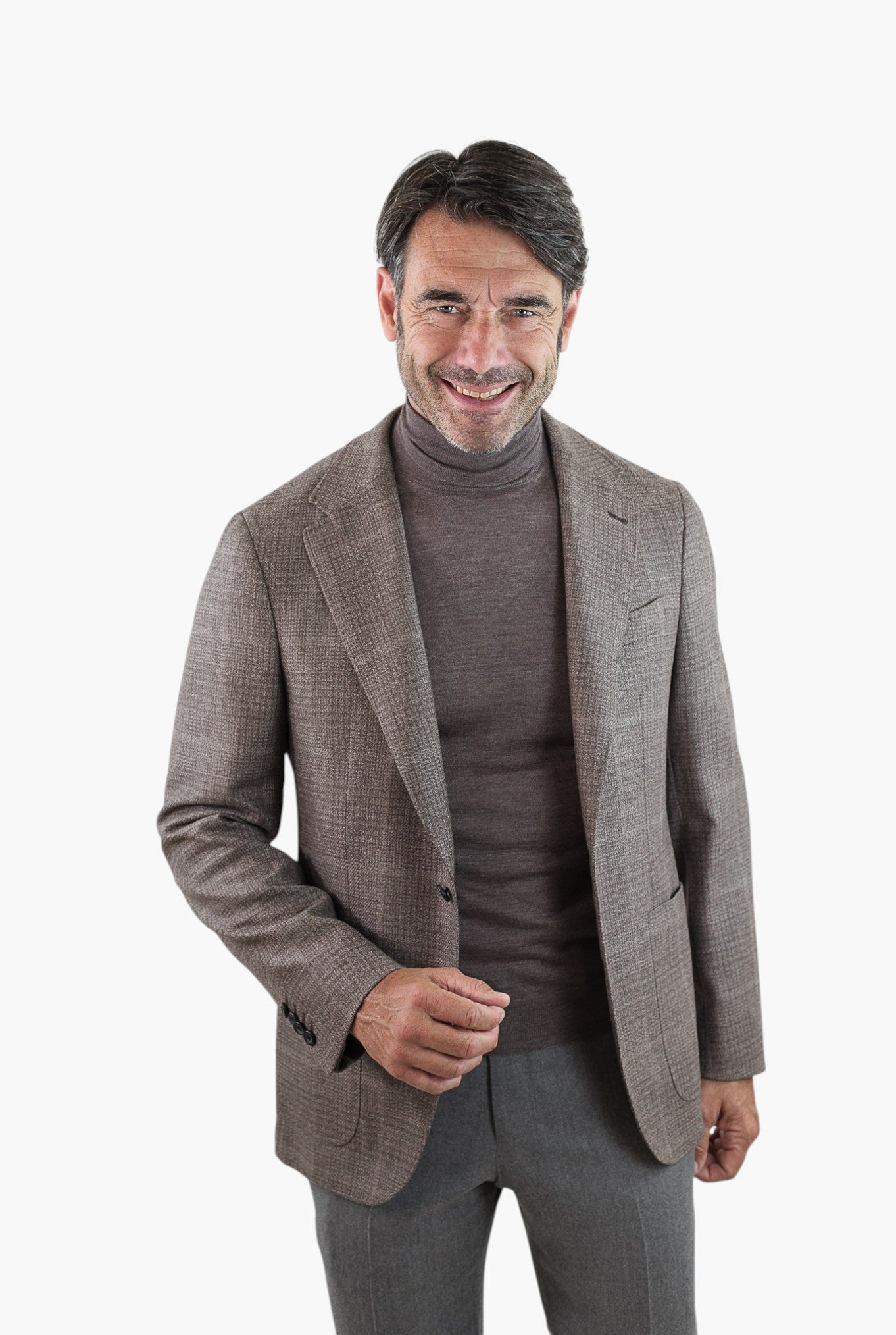 CANALI Giacca Galles Kei Taupe